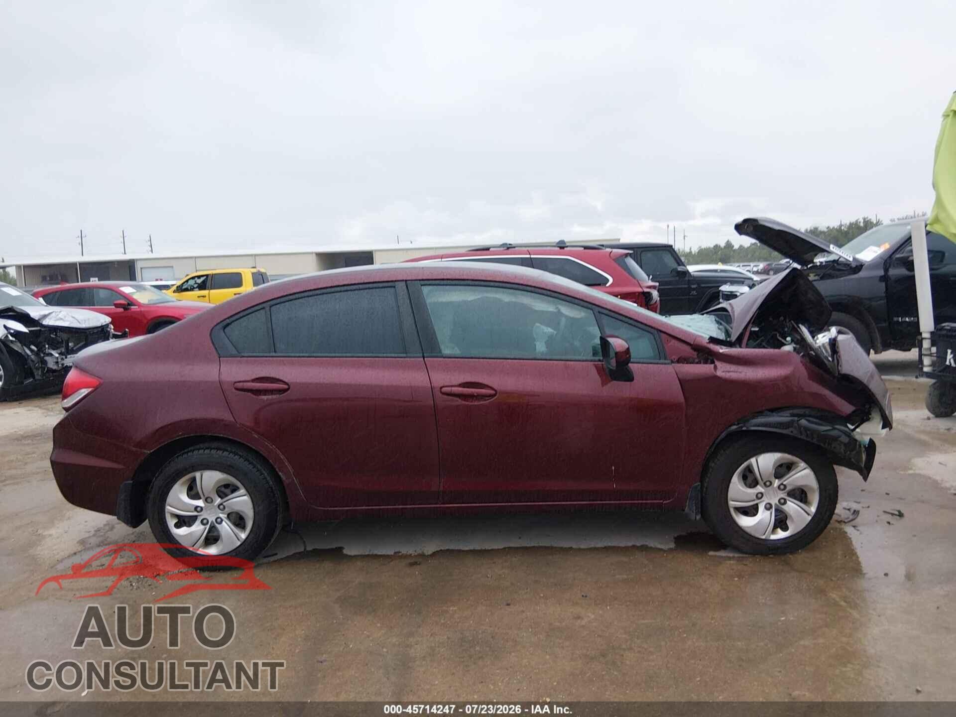HONDA CIVIC 2014 - 19XFB2F56EE035496