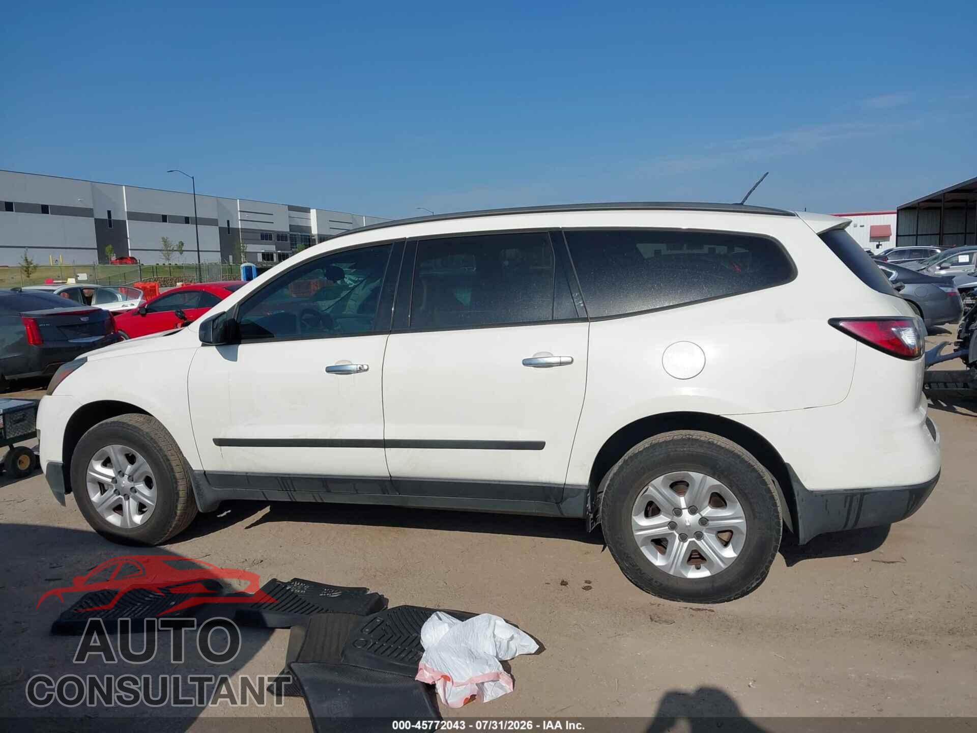 CHEVROLET TRAVERSE 2014 - 1GNKRFKD8EJ277599