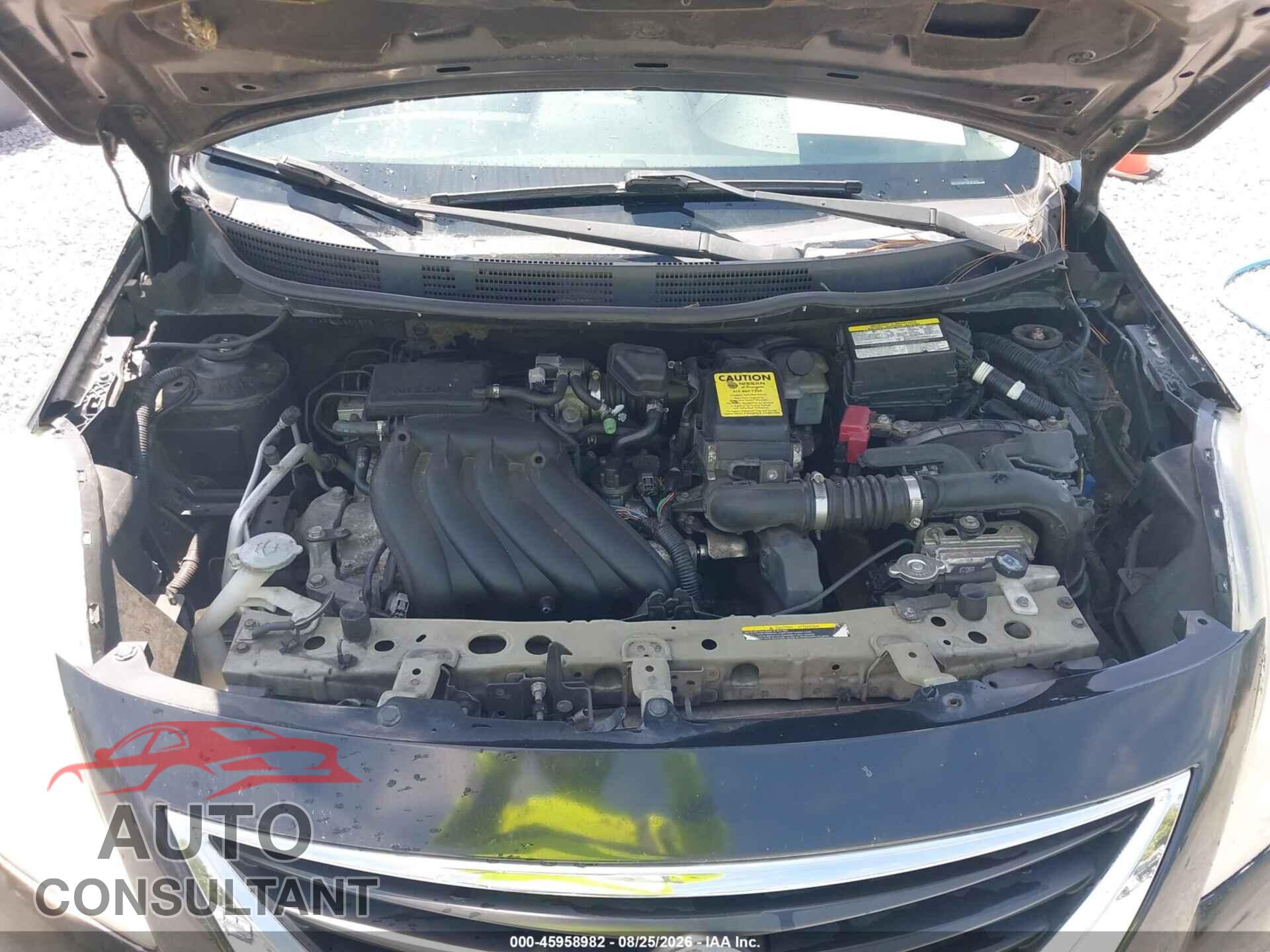 NISSAN VERSA 2013 - 3N1CN7AP1DL851674