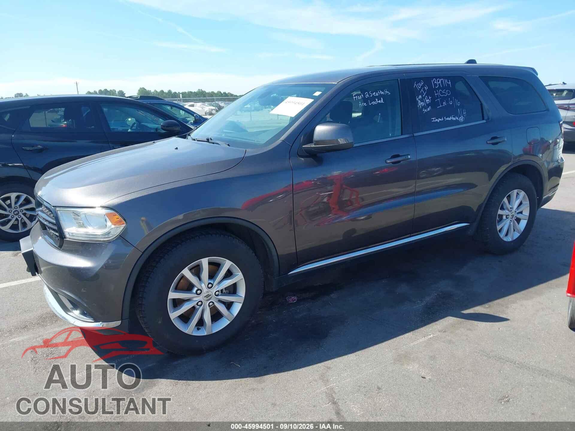 DODGE DURANGO 2020 - 1C4RDHFGXLC441541