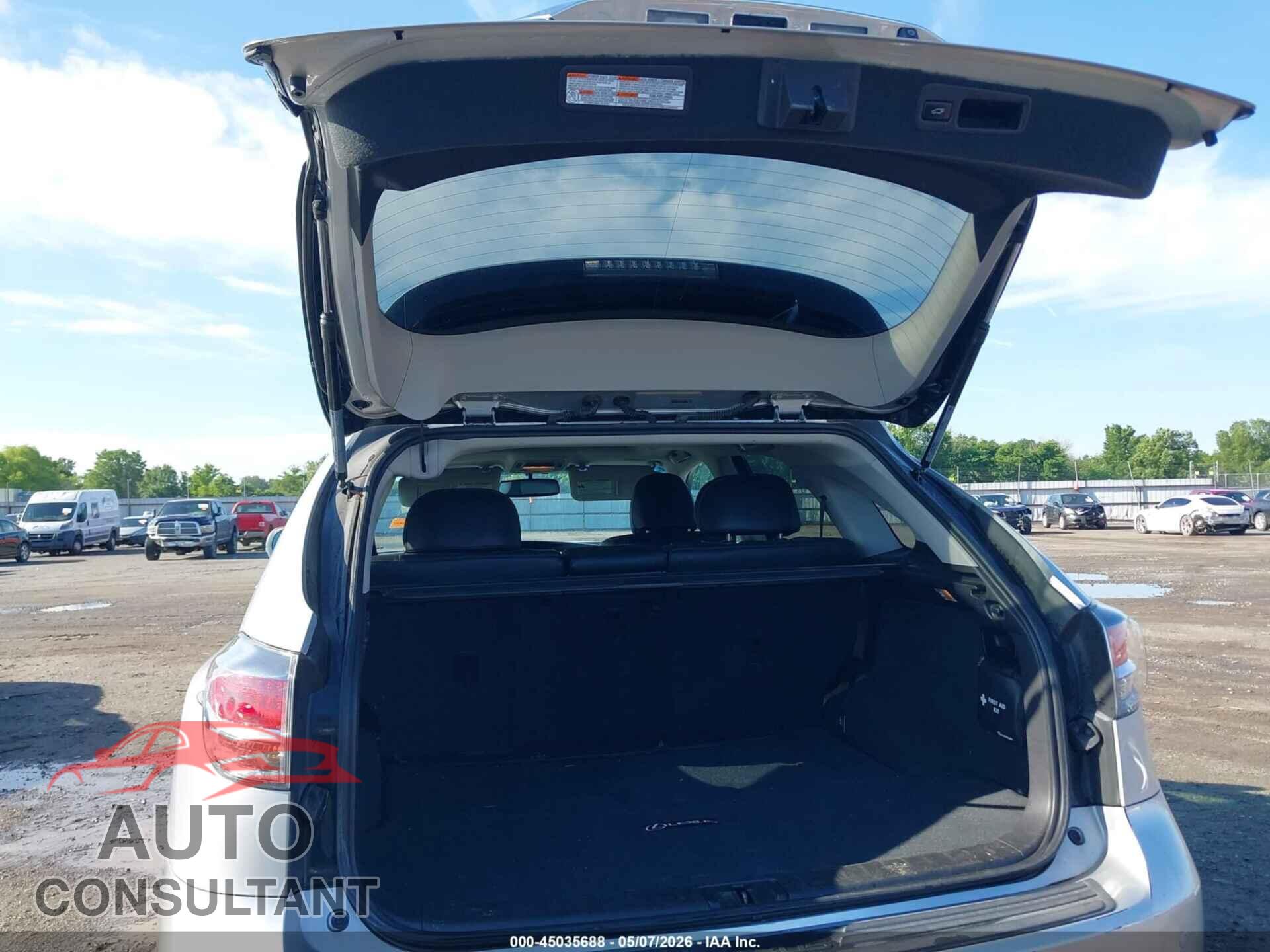 LEXUS RX 350 2015 - 2T2ZK1BA9FC180800