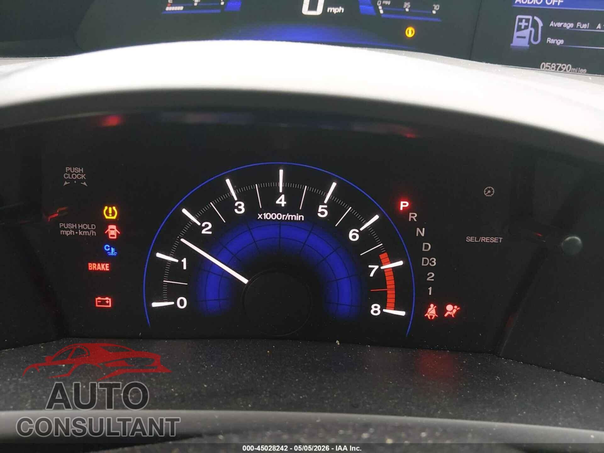 HONDA CIVIC 2012 - 19XFB2F55CE340114