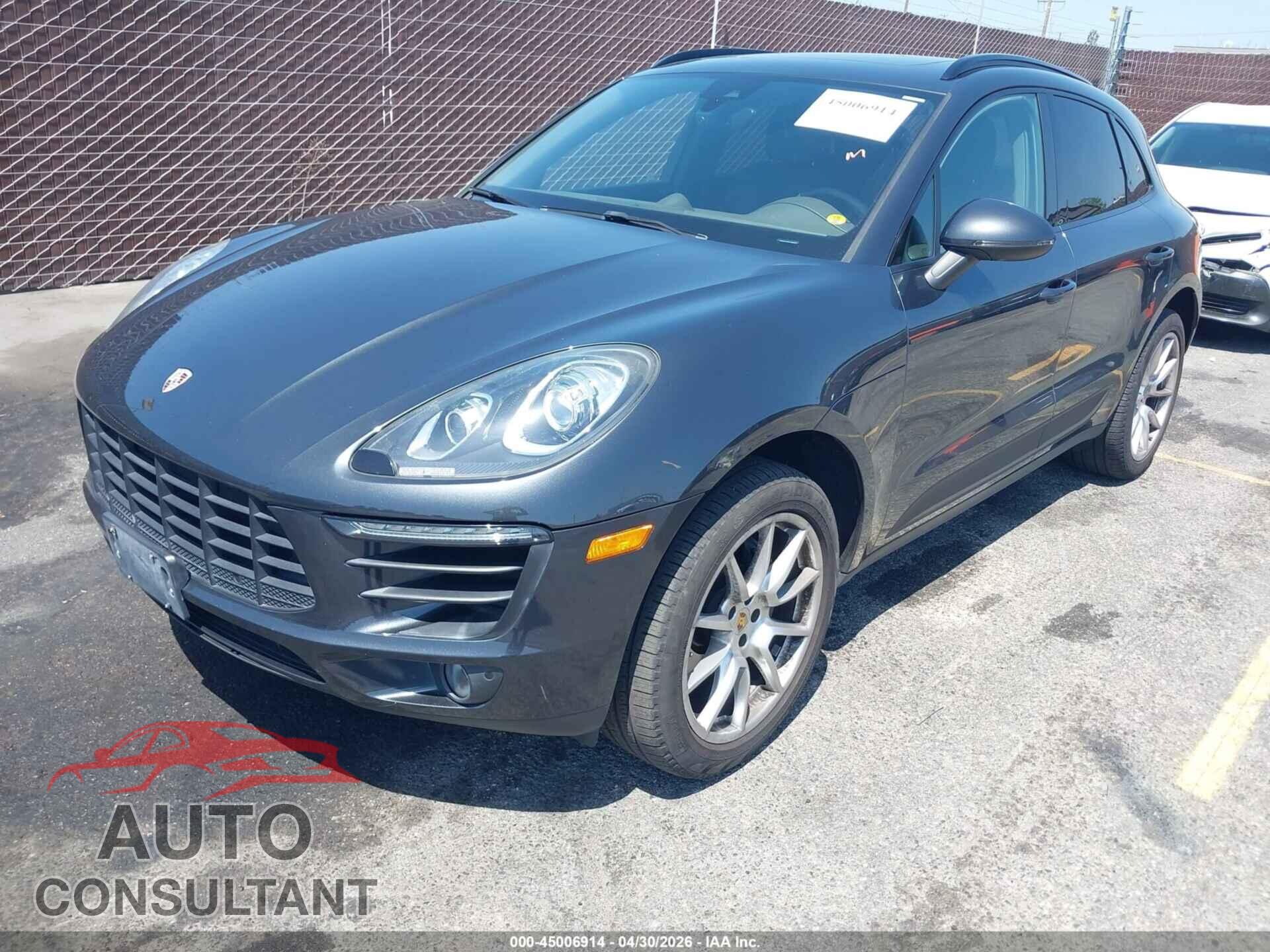PORSCHE MACAN 2018 - WP1AA2A52JLB08805