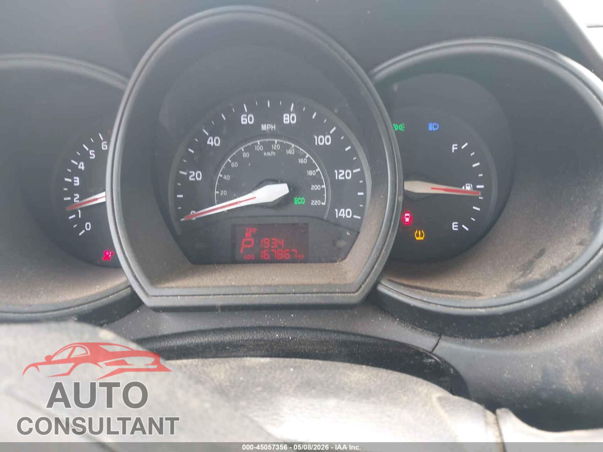 KIA RIO 2012 - KNADM4A32C6076680