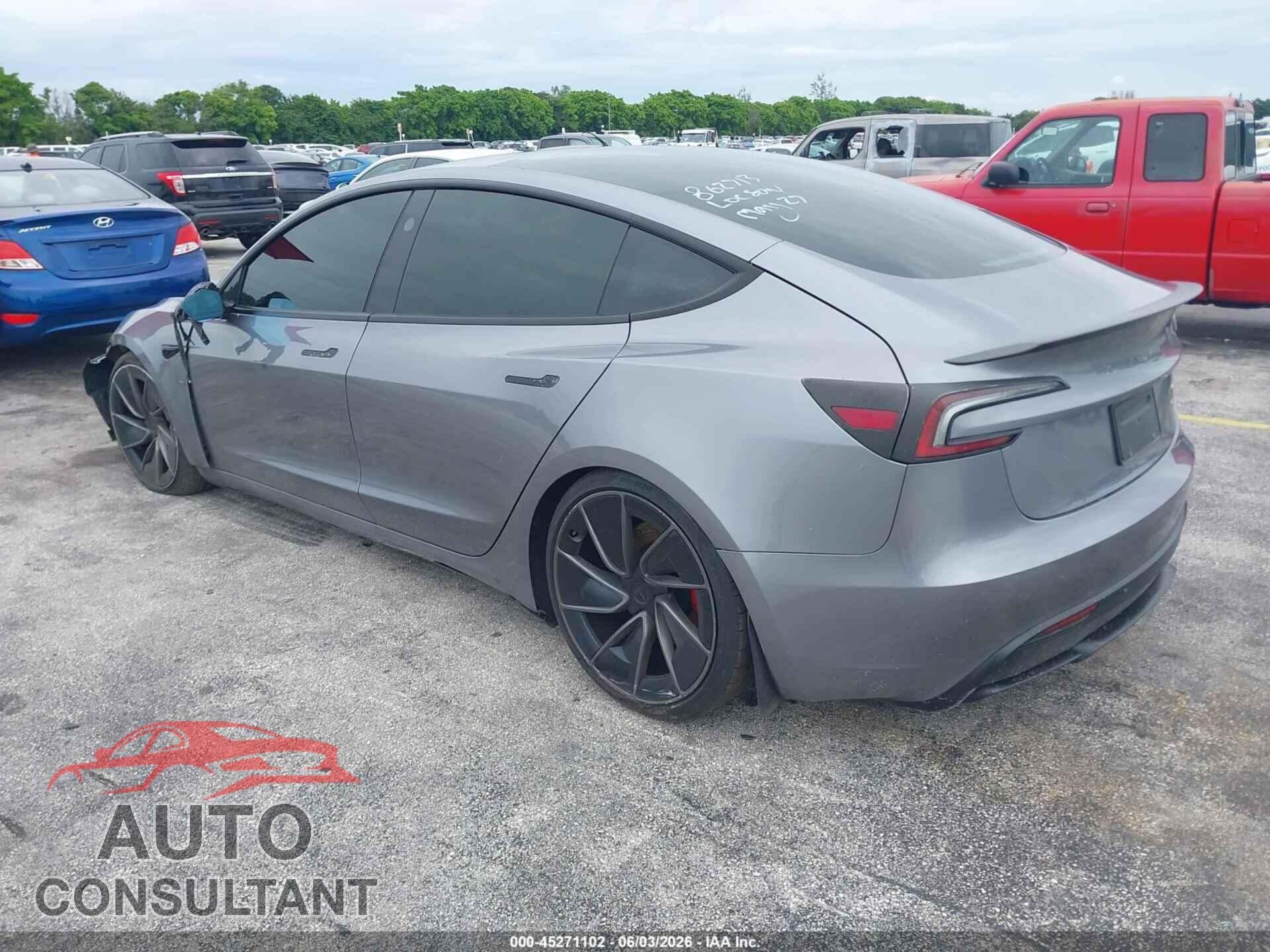 TESLA MODEL 3 2024 - 5YJ3E1ET8RF862713