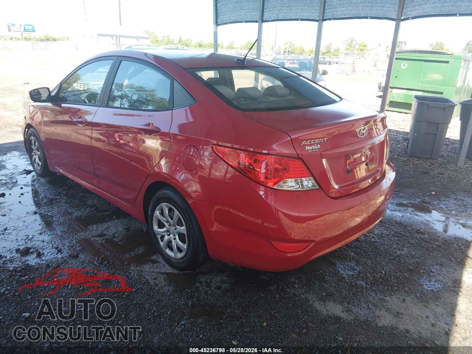 HYUNDAI ACCENT 2014 - KMHCT4AEXEU758686
