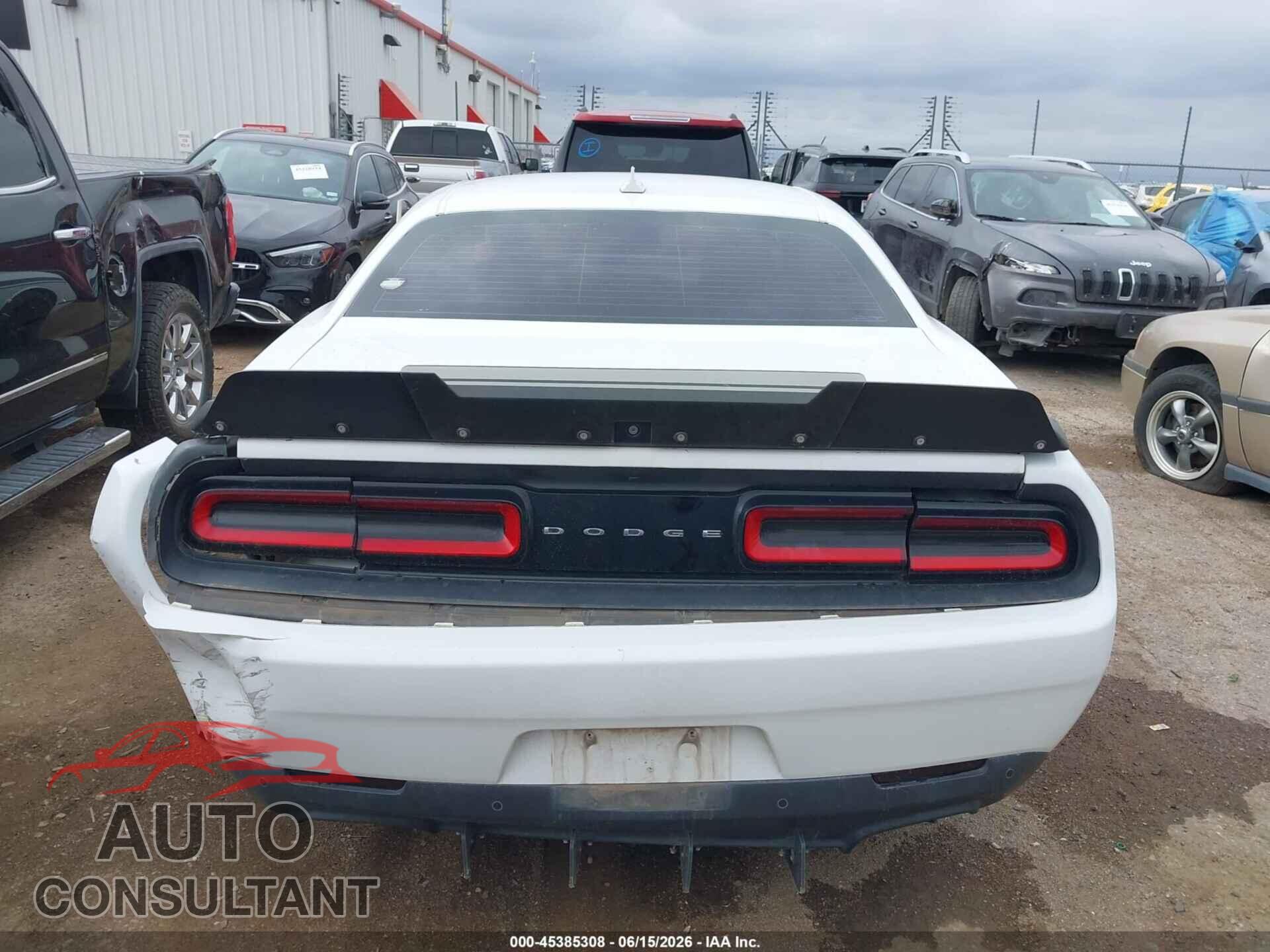DODGE CHALLENGER 2016 - 2C3CDZBT0GH142968