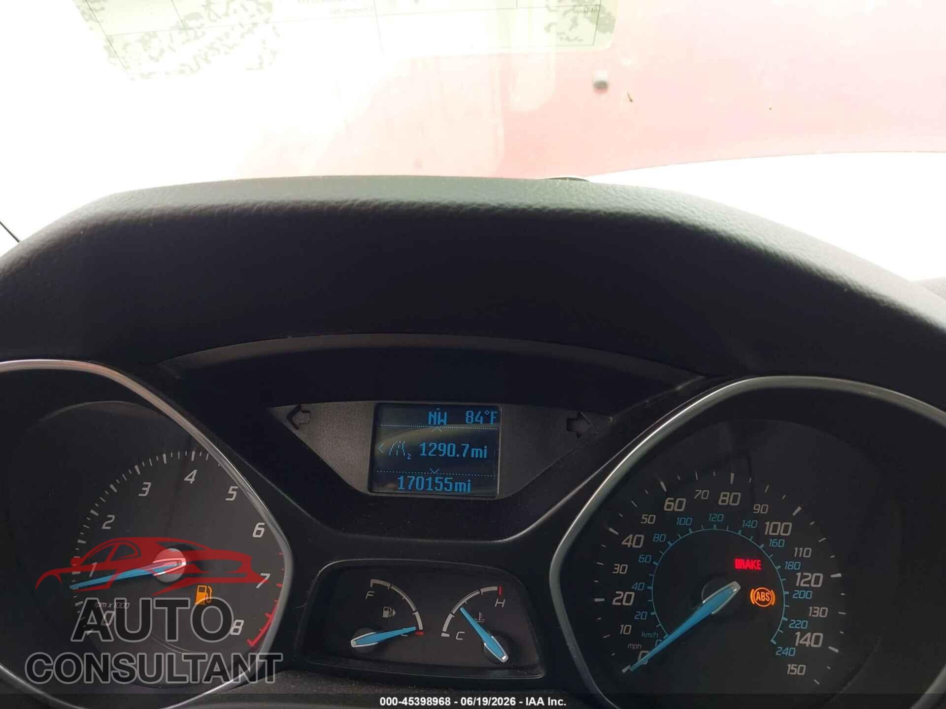 FORD FOCUS 2012 - 1FAHP3F26CL320893