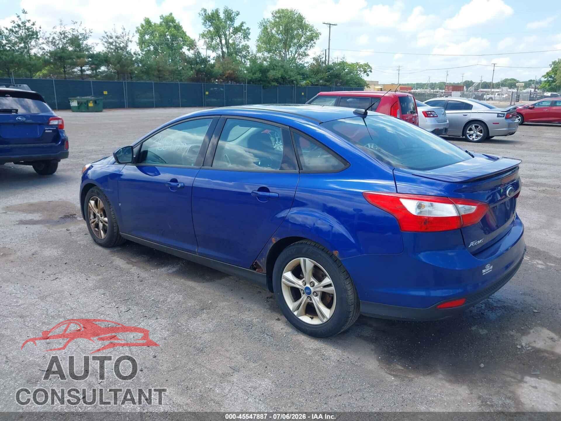 FORD FOCUS 2012 - 1FAHP3F2XCL381678