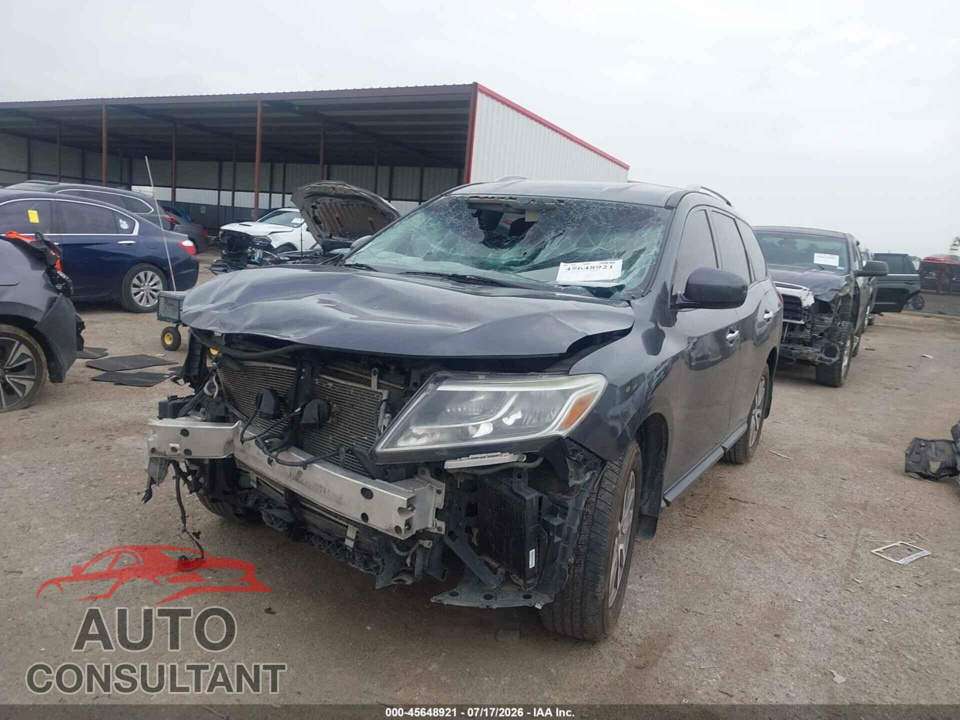 NISSAN PATHFINDER 2013 - 5N1AR2MN2DC651268