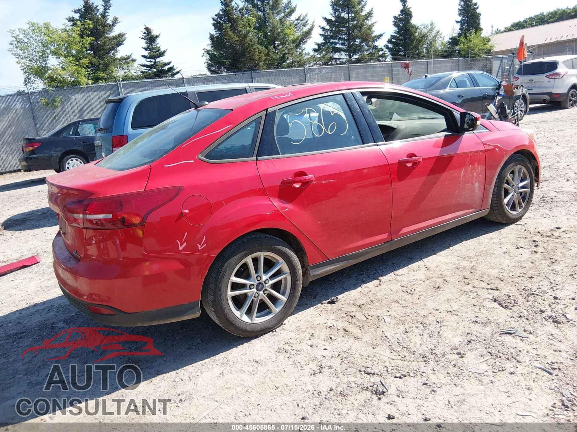 FORD FOCUS 2016 - 1FADP3F27GL275743