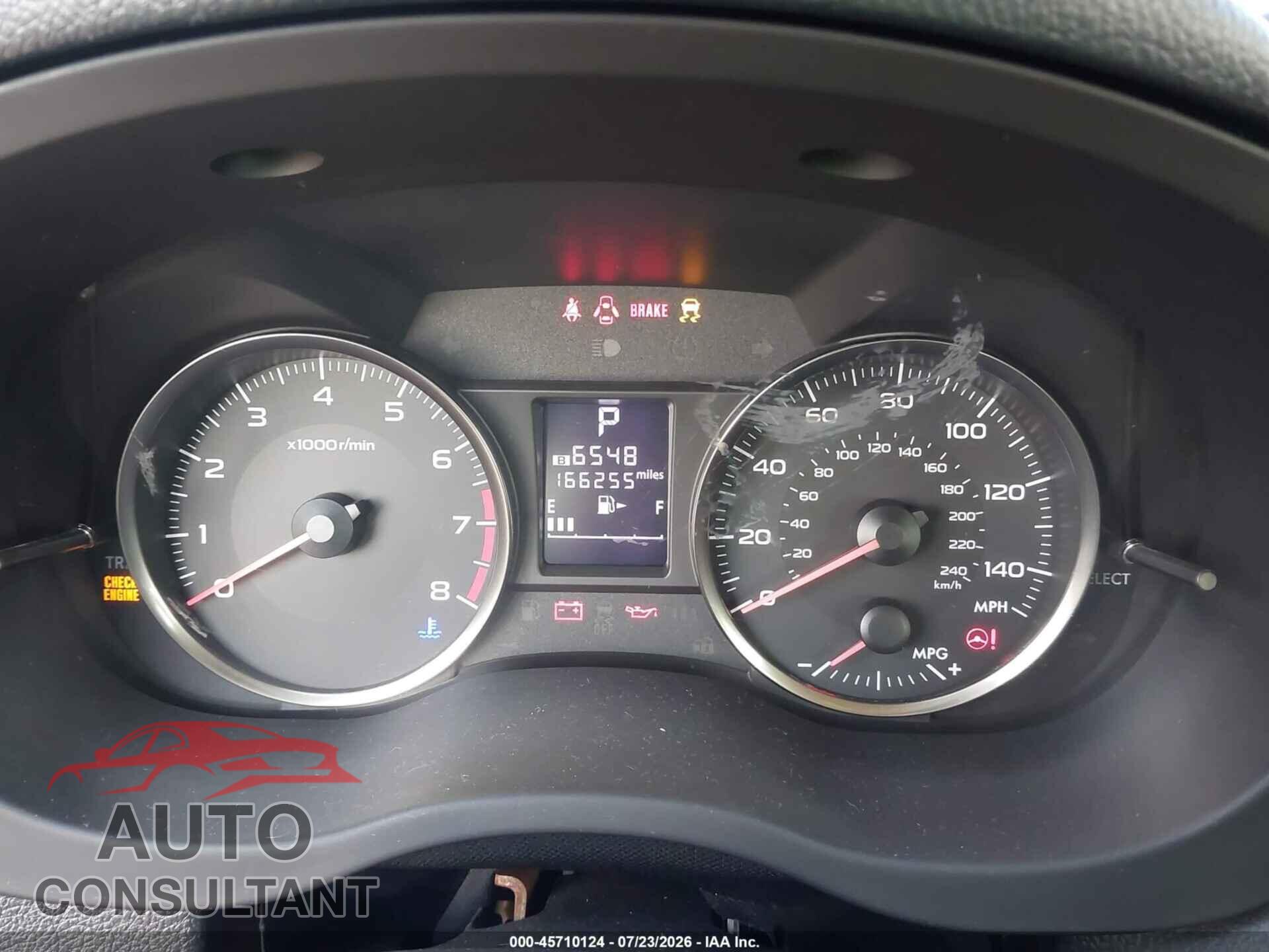 SUBARU IMPREZA 2015 - JF1GPAC66F8296318