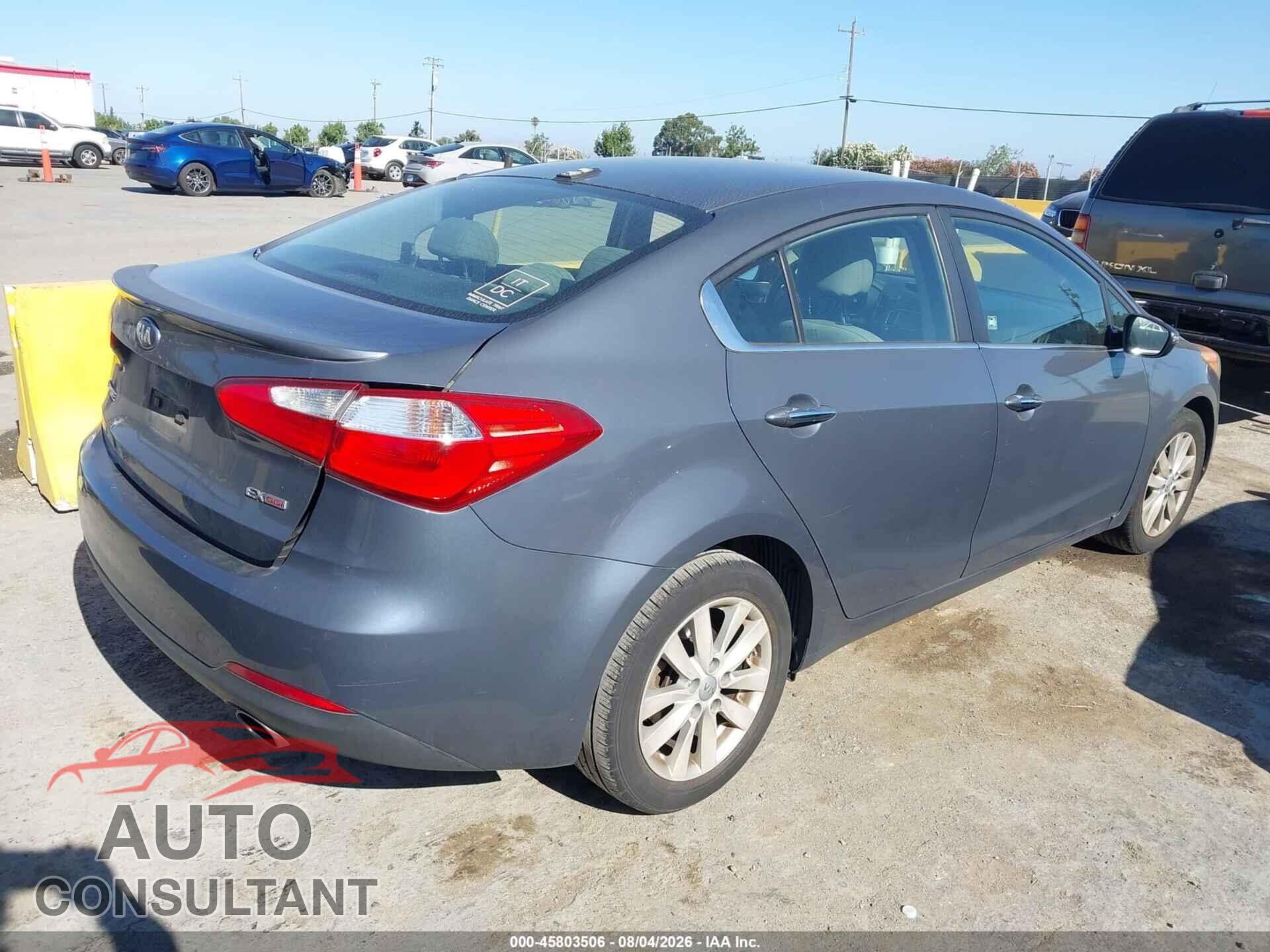 KIA FORTE 2014 - KNAFX4A80E5116341