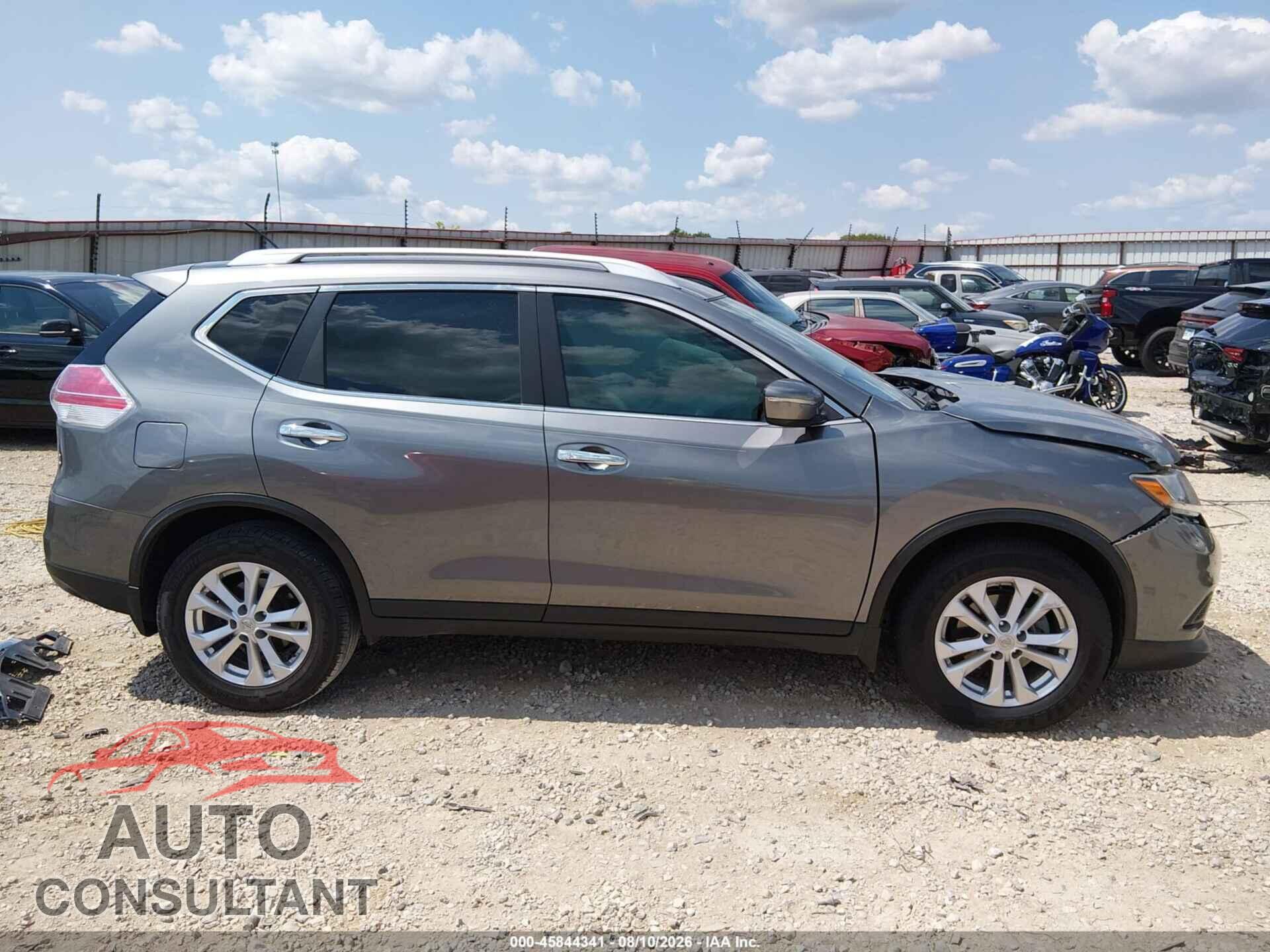 NISSAN ROGUE 2015 - KNMAT2MT7FP545706