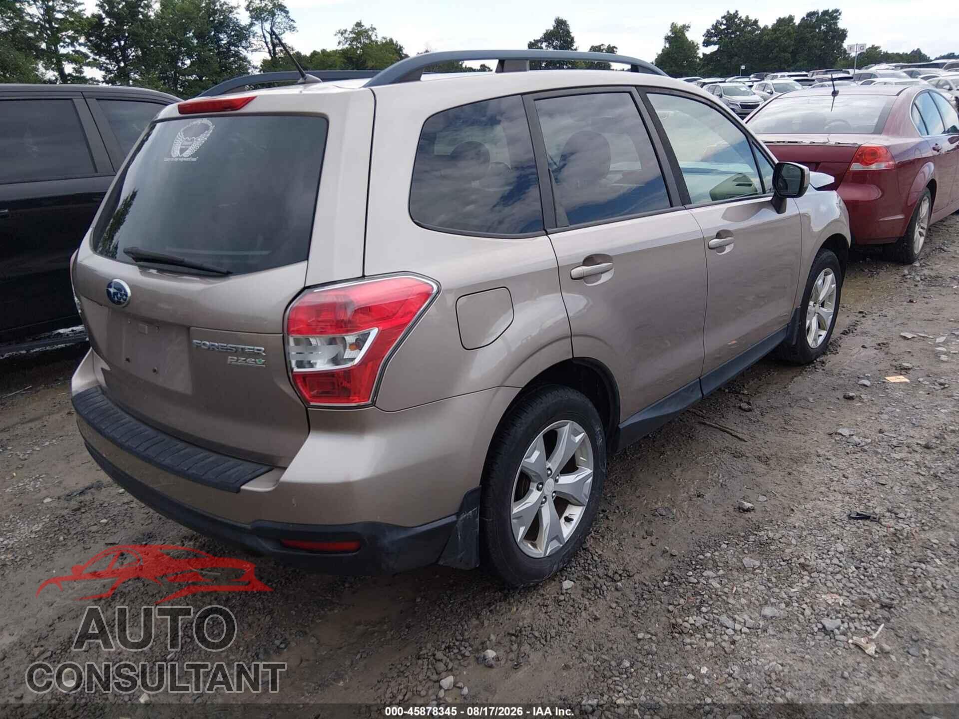 SUBARU FORESTER 2015 - JF2SJAFC7FH815806
