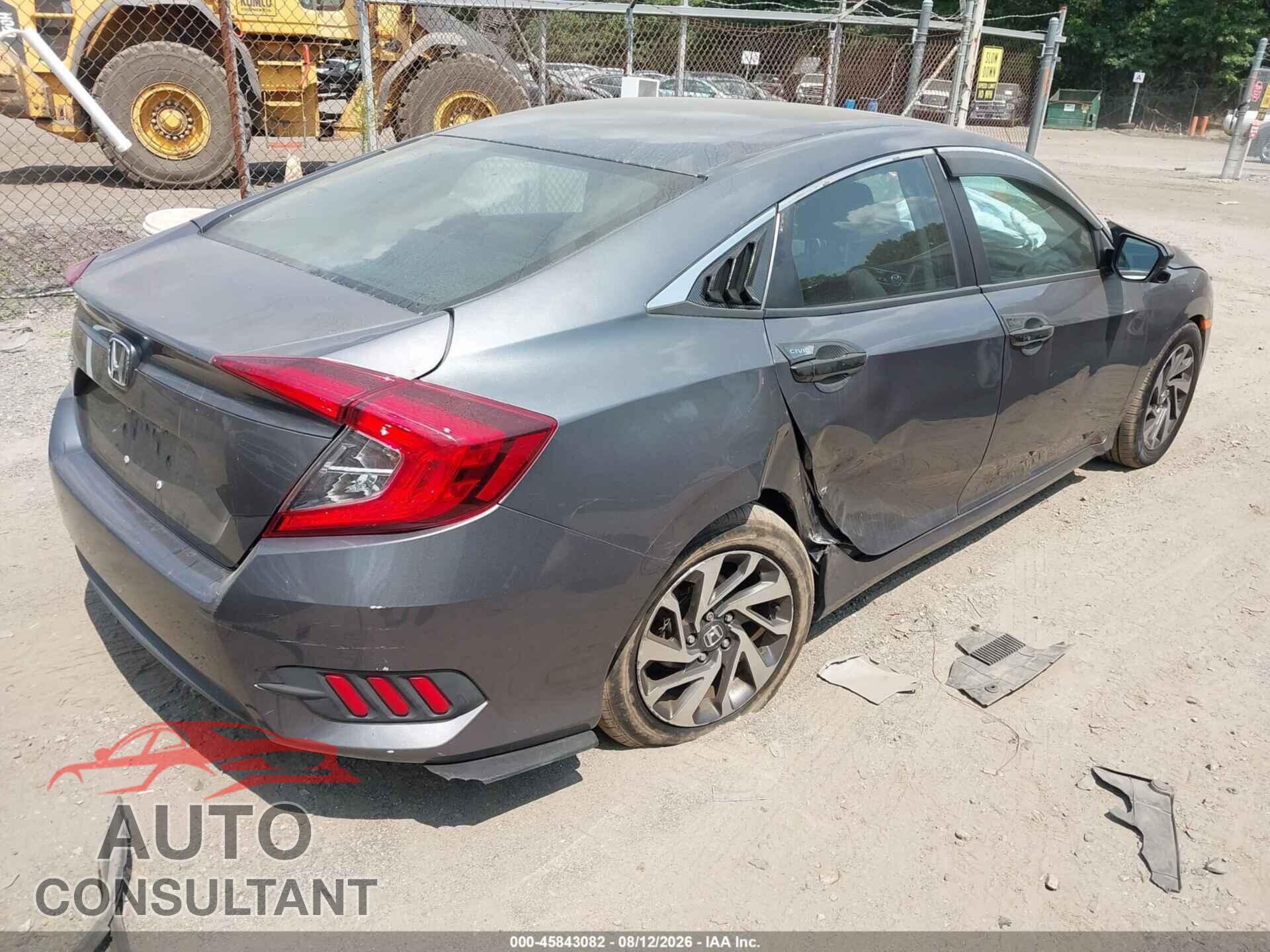 HONDA CIVIC 2016 - 2HGFC2F7XGH502796