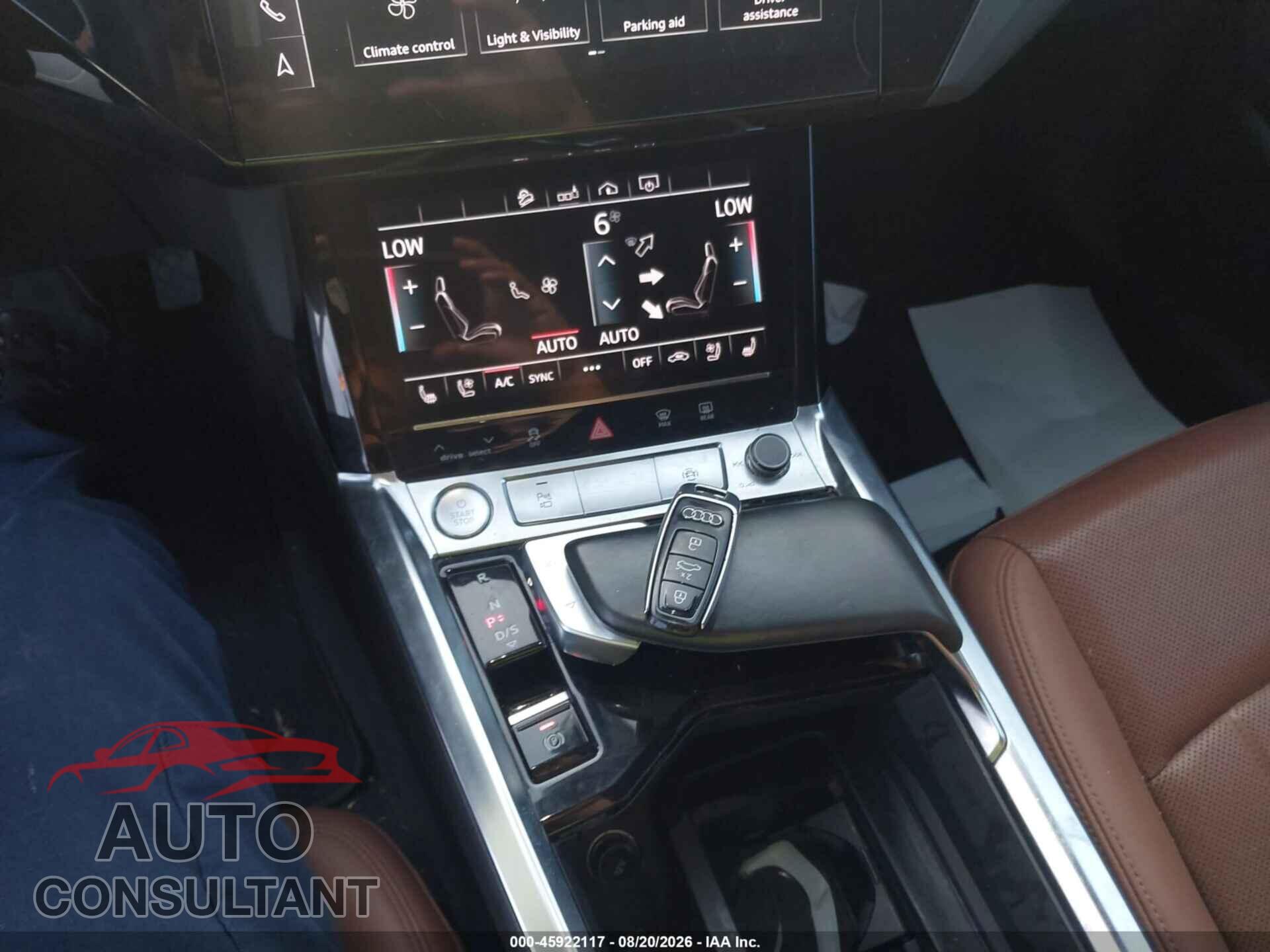 AUDI E-TRON 2019 - WA1LAAGEXKB024292