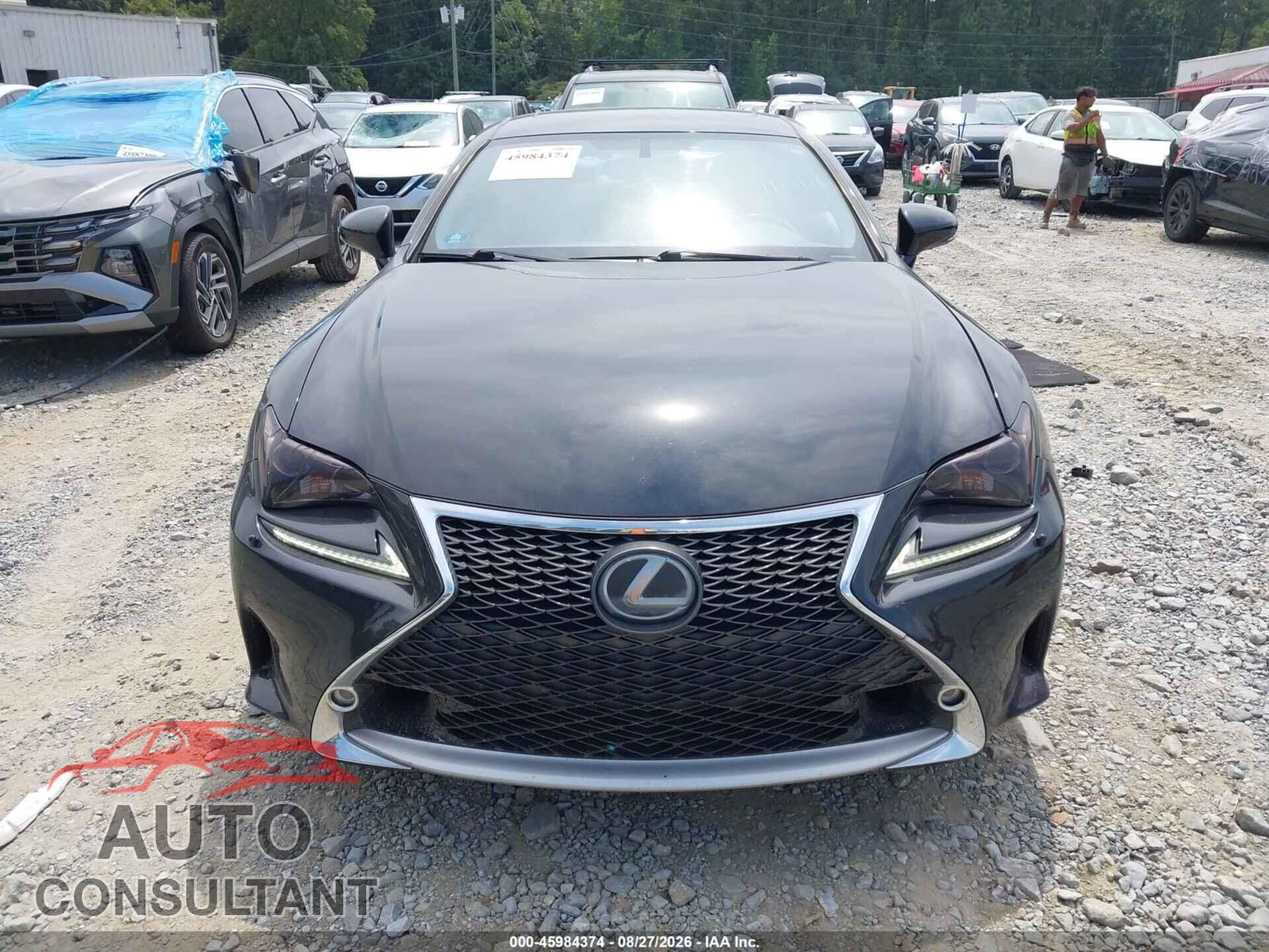 LEXUS RC 350 2016 - JTHSE5BC9G5005904