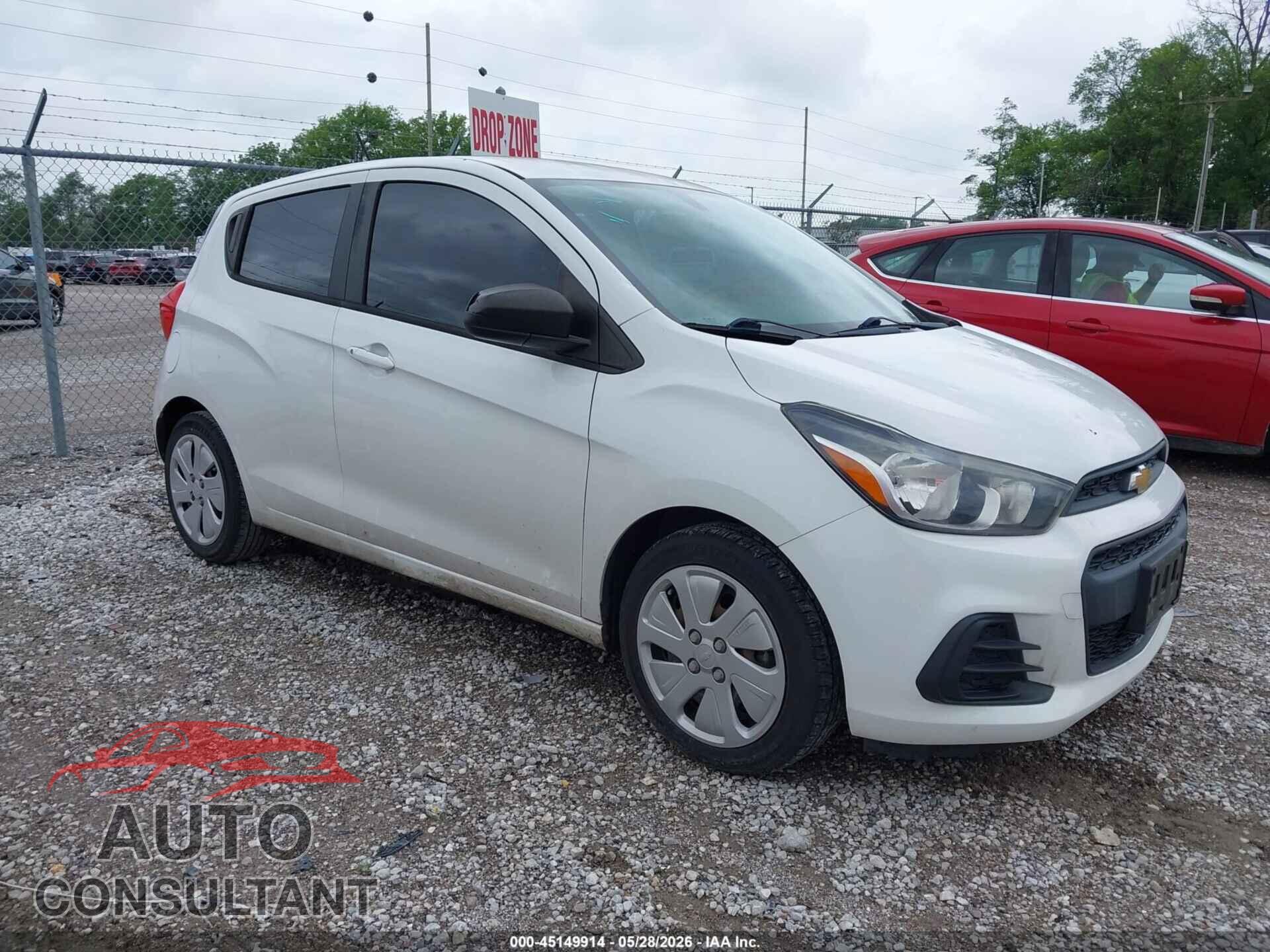 CHEVROLET SPARK 2018 - KL8CA6SA5JC475896