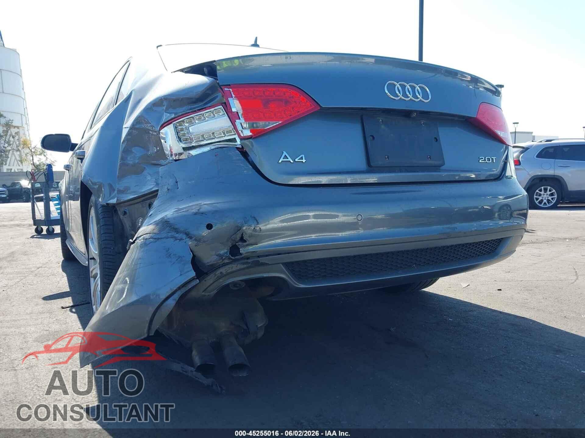 AUDI A4 2012 - WAUEFAFL2CA120180