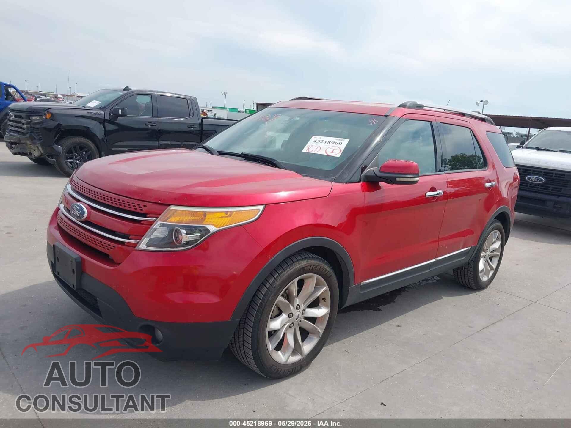 FORD EXPLORER 2012 - 1FMHK7F87CGA94016