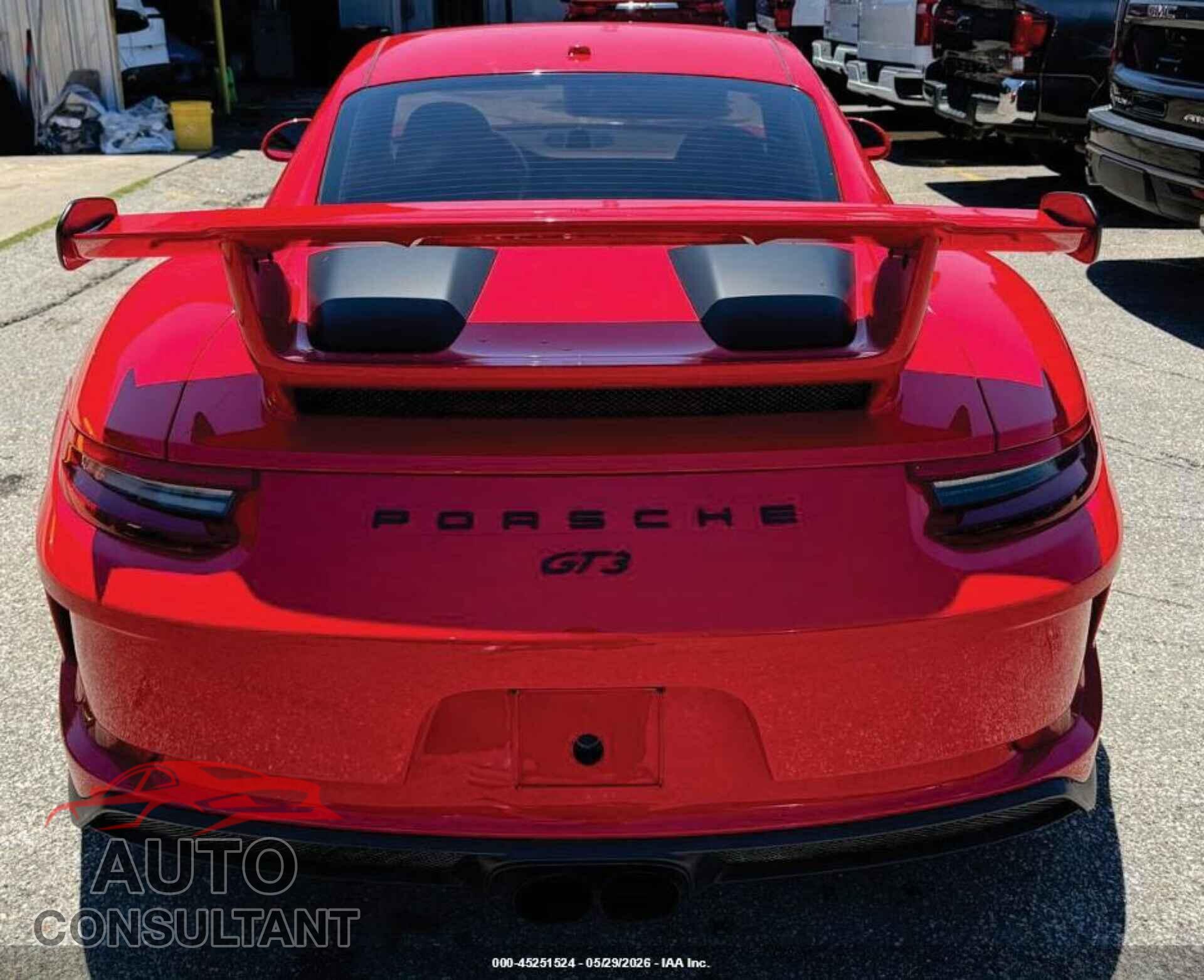 PORSCHE 911 2018 - WP0AC2A96JS176061