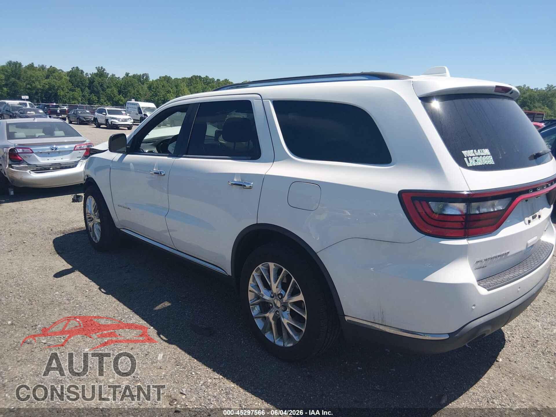 DODGE DURANGO 2015 - 1C4RDJEG5FC730257