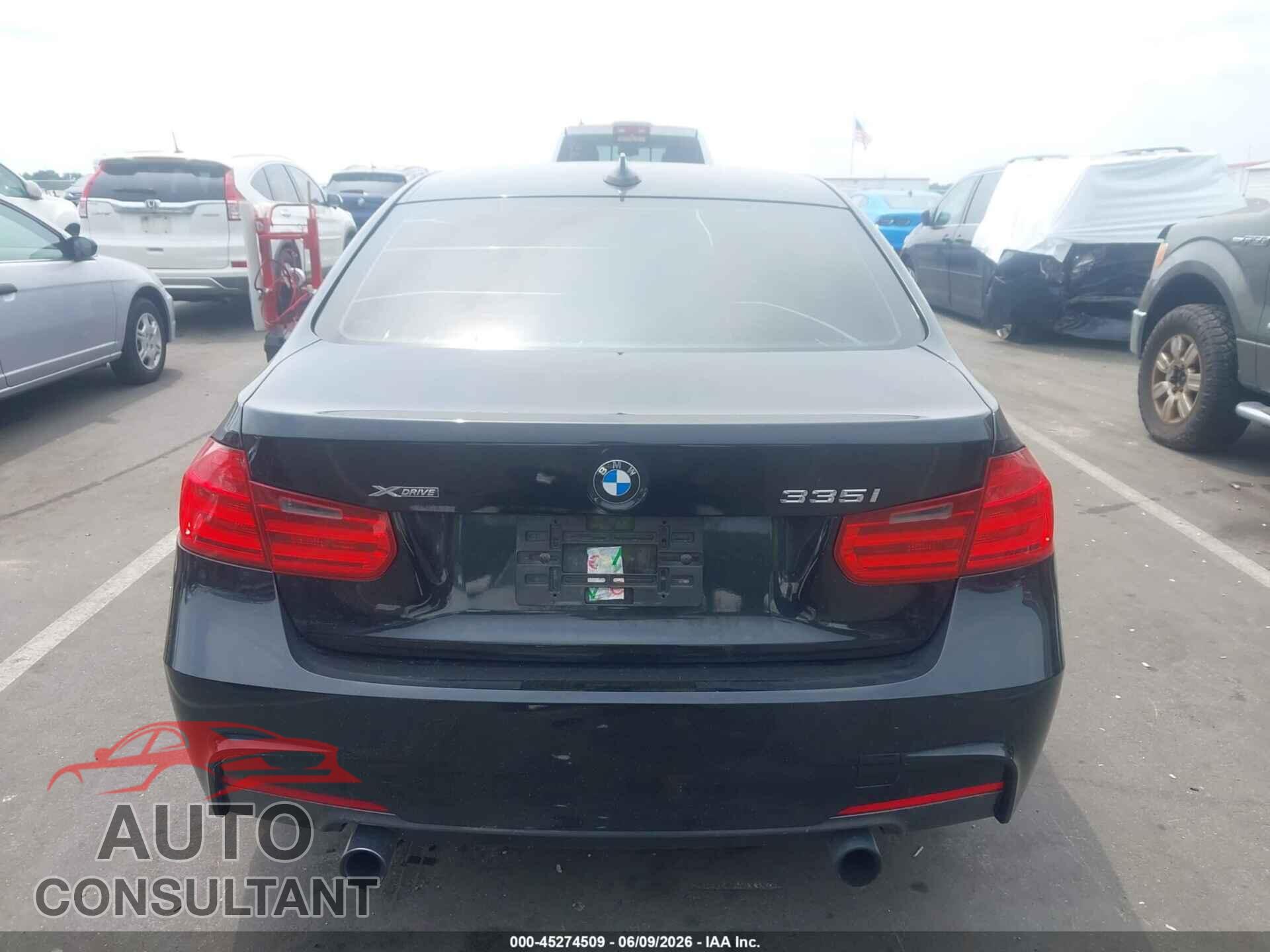 BMW 335I 2013 - WBA3B9C51DF801023