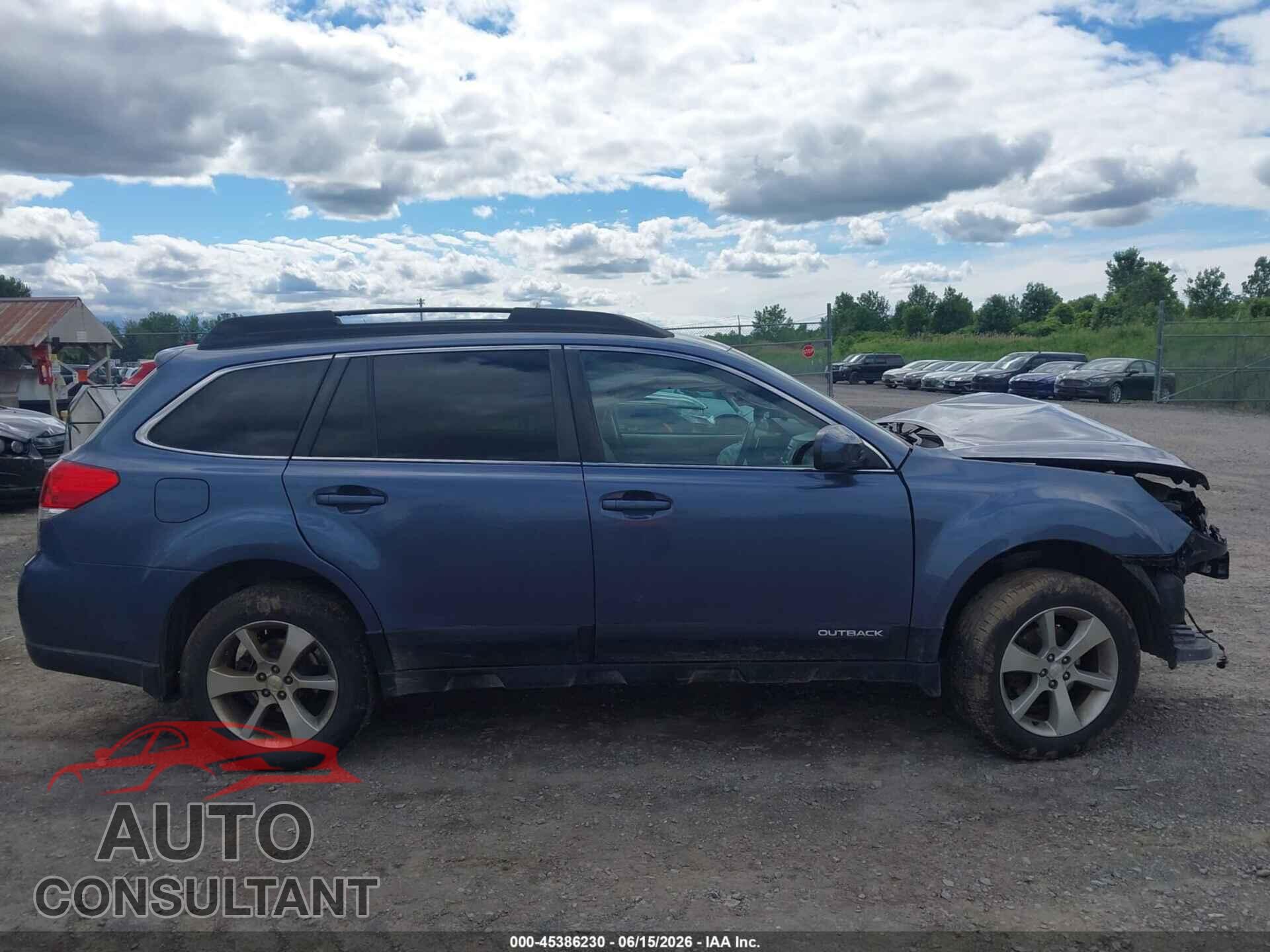 SUBARU OUTBACK 2014 - 4S4BRBLC4E3323369