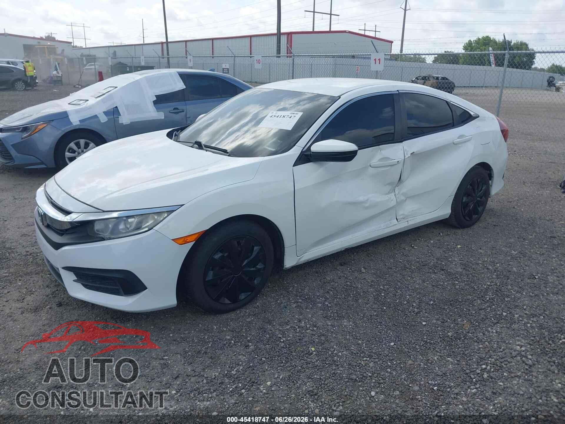 HONDA CIVIC 2017 - 19XFC2F57HE001651
