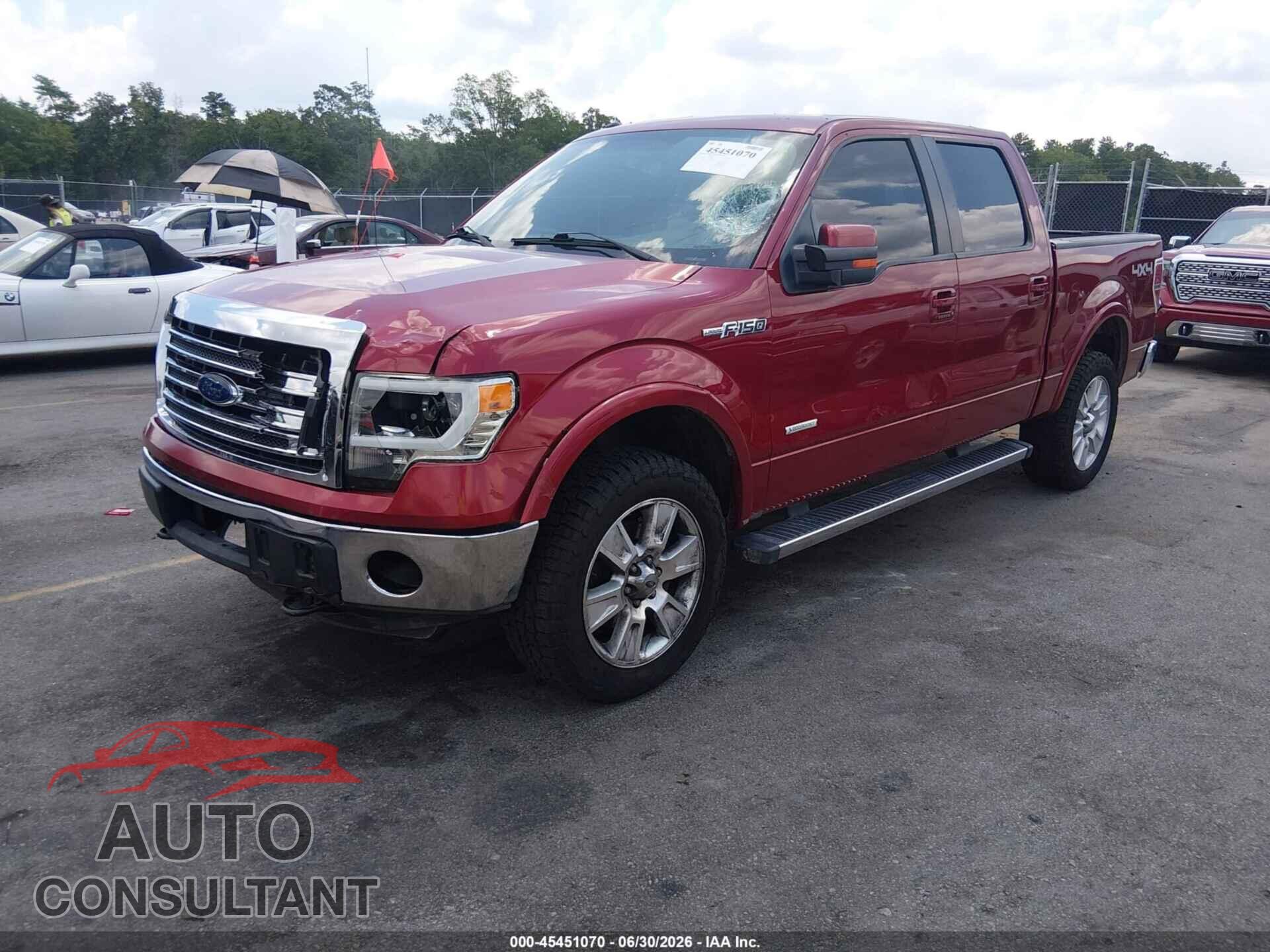 FORD F150 2013 - 1FTFW1ET3DFD52705
