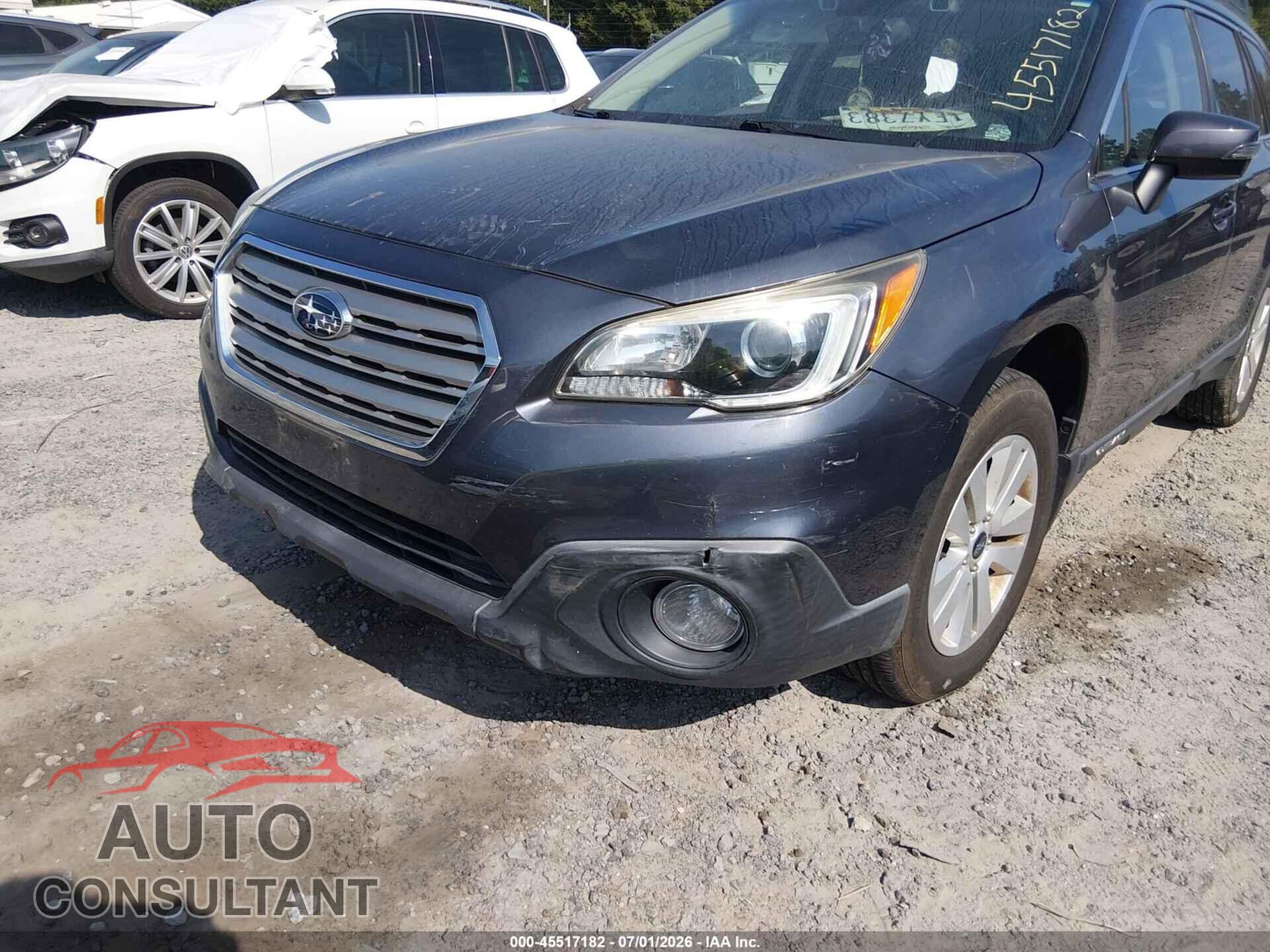 SUBARU OUTBACK 2017 - 4S4BSAFC1H3328091