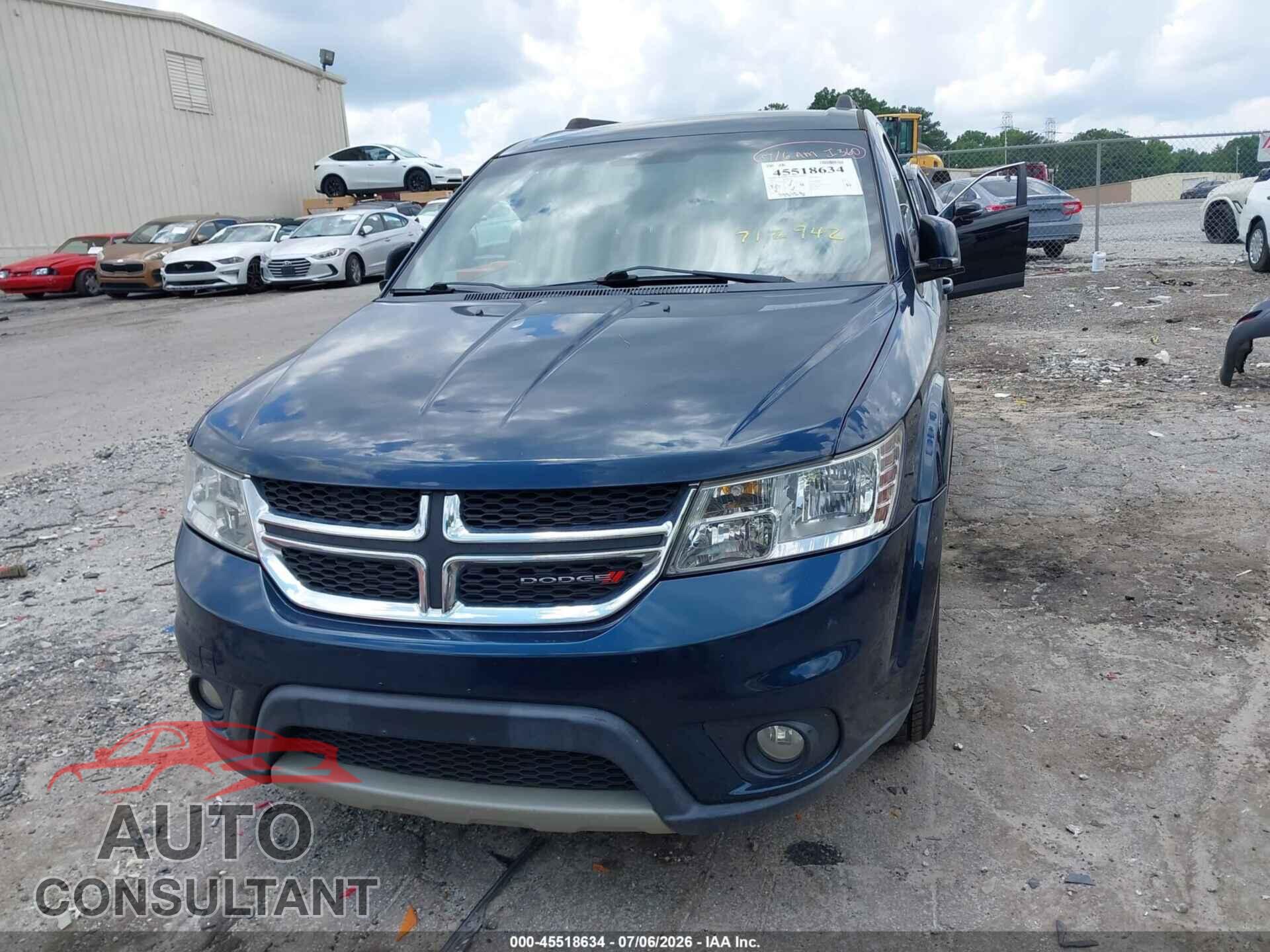 DODGE JOURNEY 2015 - 3C4PDCBB7FT712942