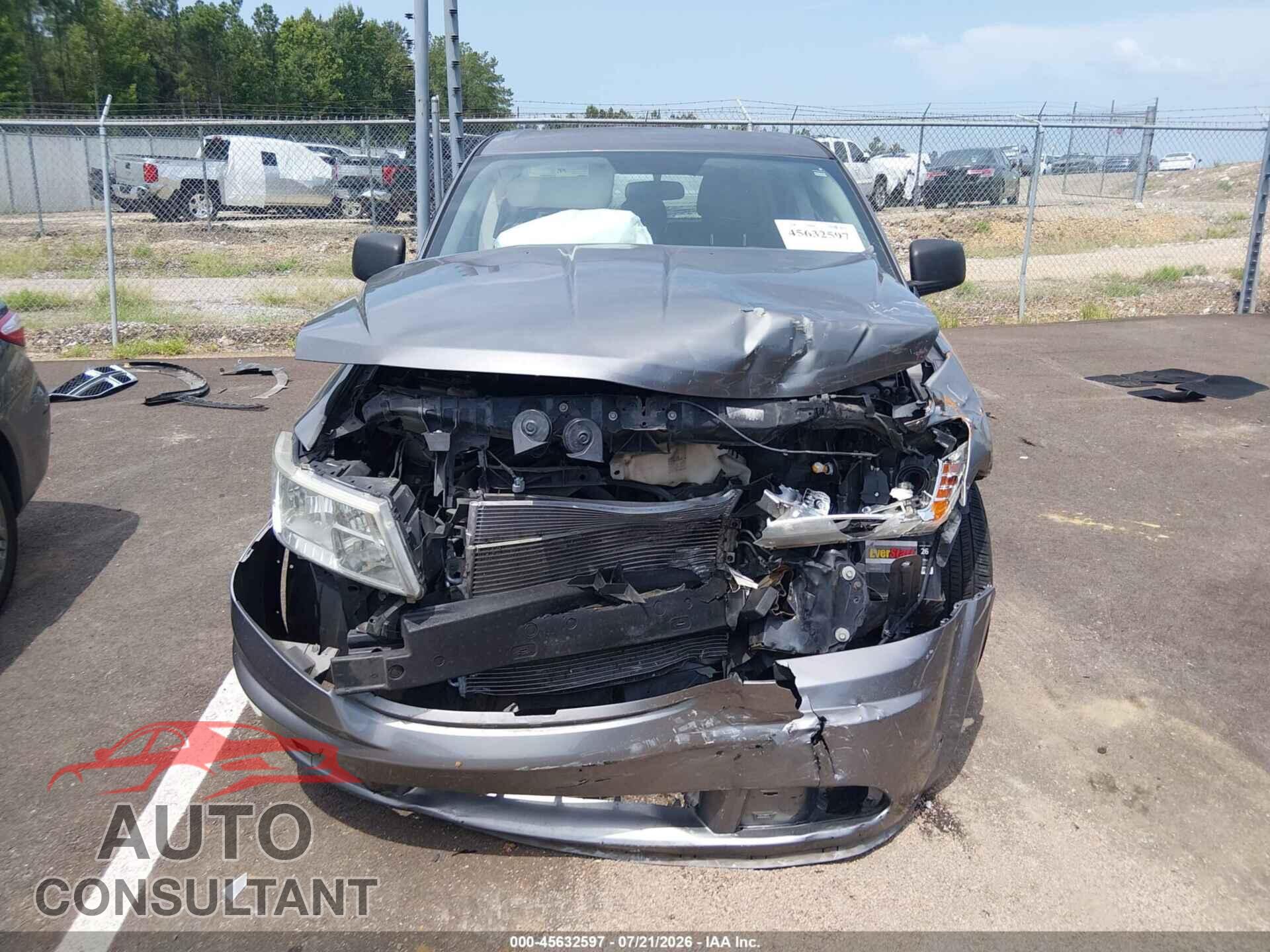 DODGE JOURNEY 2012 - 3C4PDCAB4CT204358