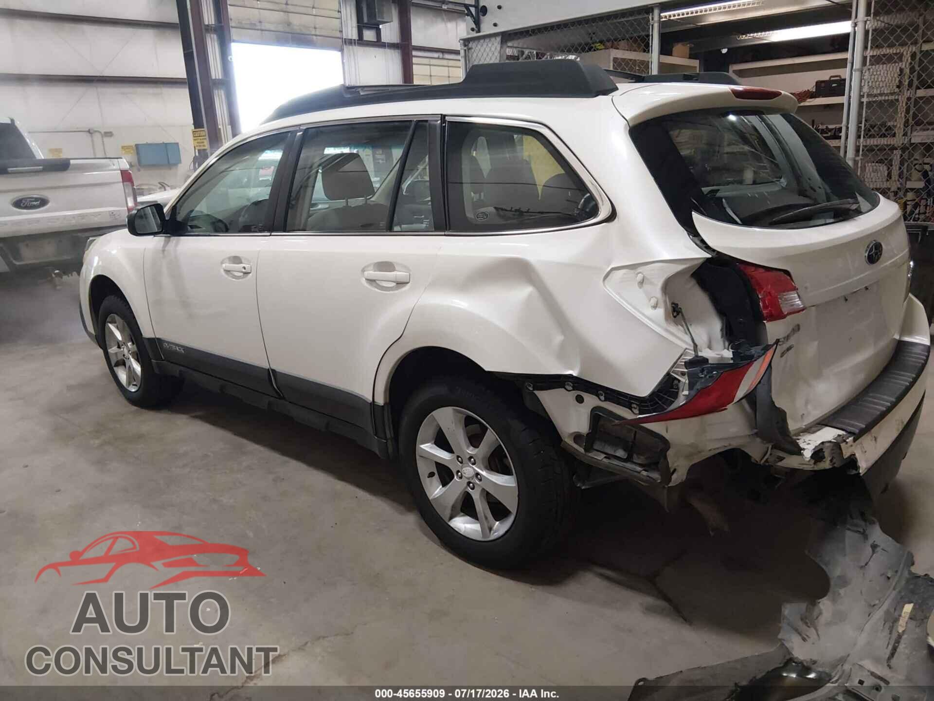 SUBARU OUTBACK 2014 - 4S4BRBAC2E3264910
