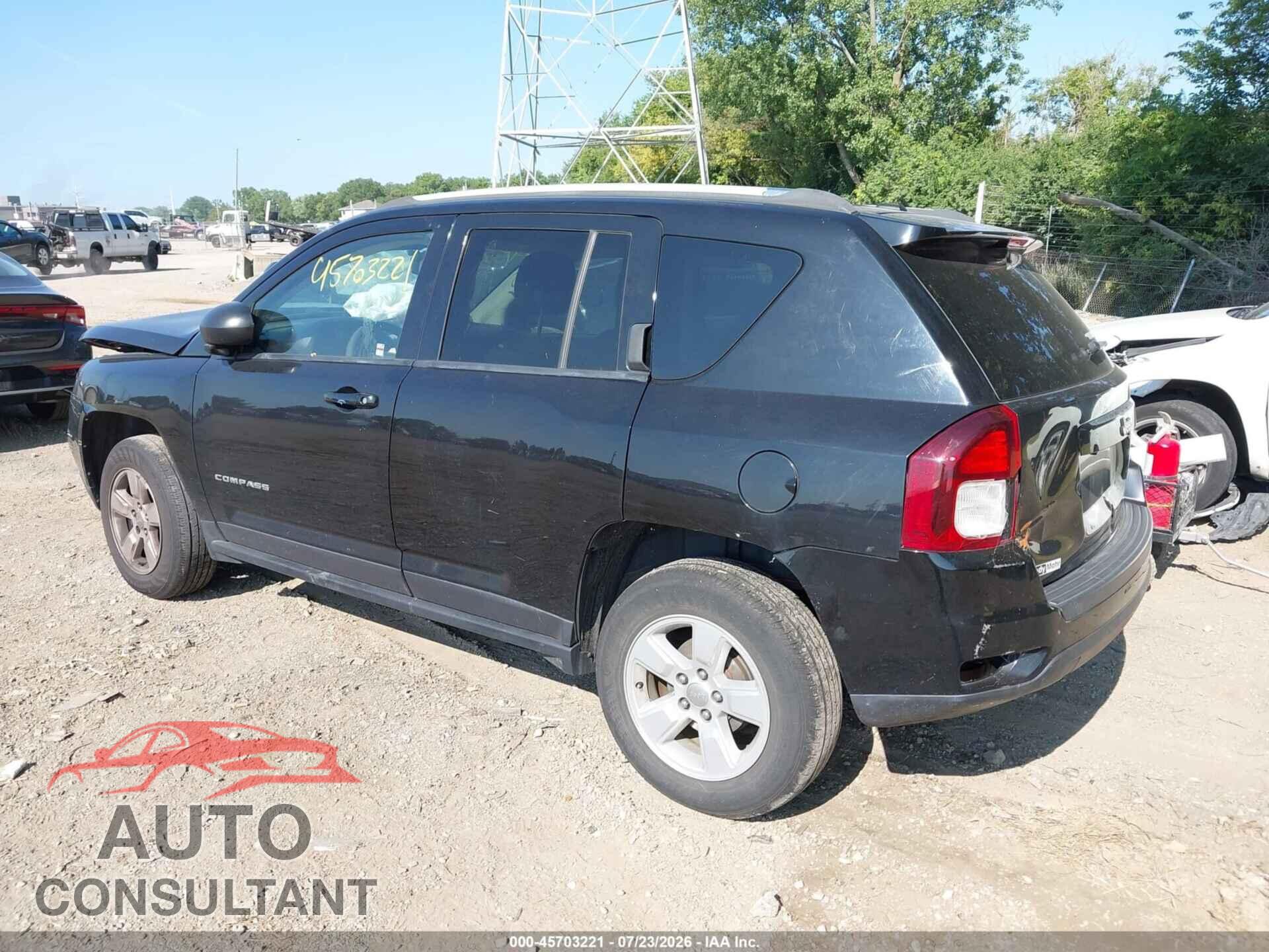 JEEP COMPASS 2017 - 1C4NJCBA6HD187128