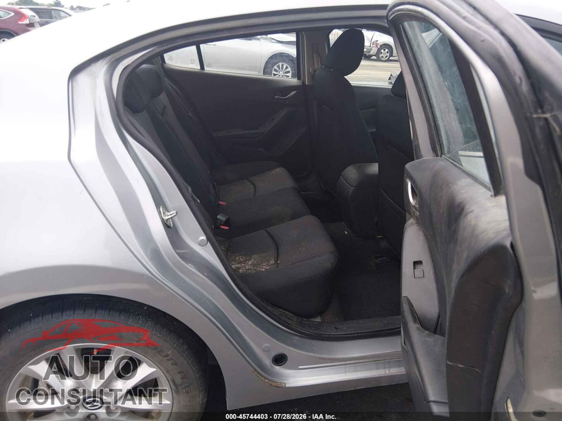 MAZDA MAZDA3 2014 - JM1BM1V76E1187111