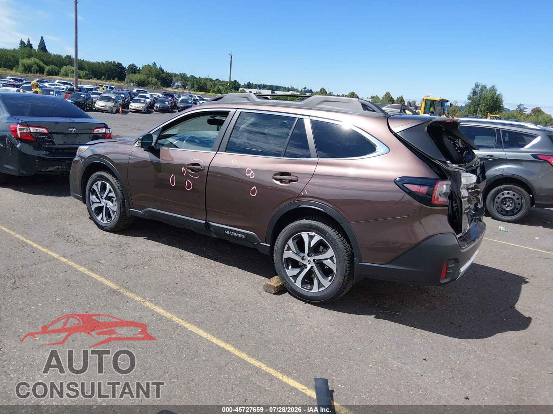 SUBARU OUTBACK 2021 - 4S4BTANC8M3227994