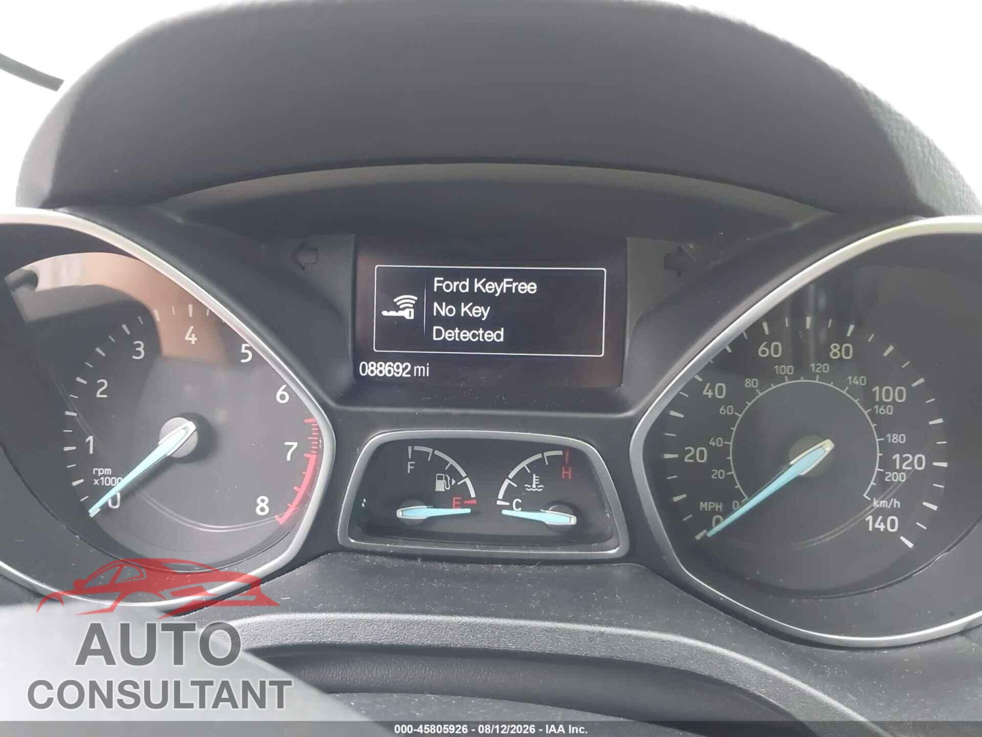 FORD ESCAPE 2017 - 1FMCU9JD1HUE46018