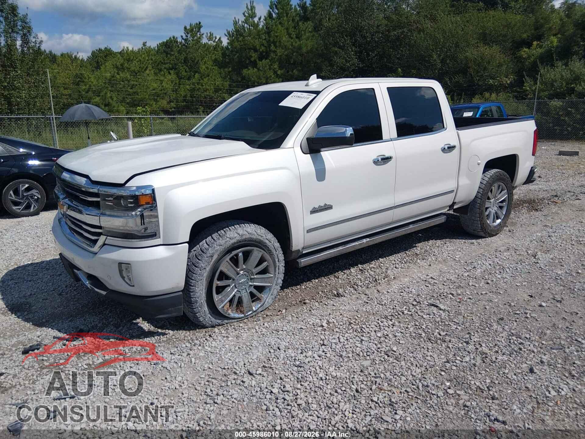 CHEVROLET SILVERADO 1500 2017 - 3GCUKTEC4HG499330