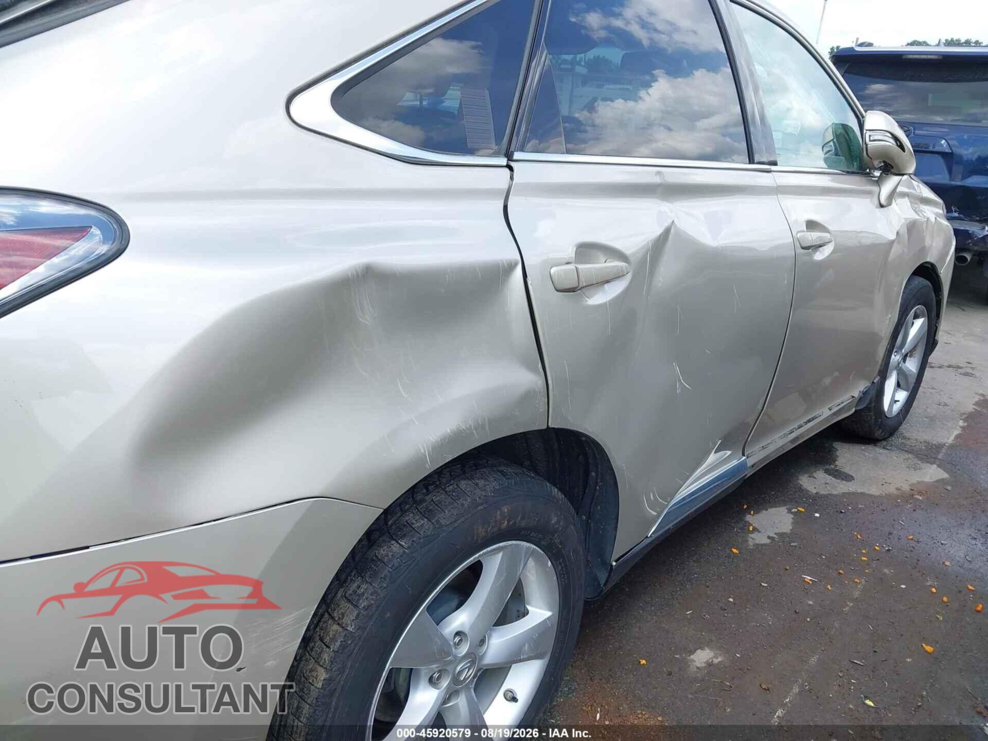 LEXUS RX 350 2015 - 2T2BK1BA9FC278775