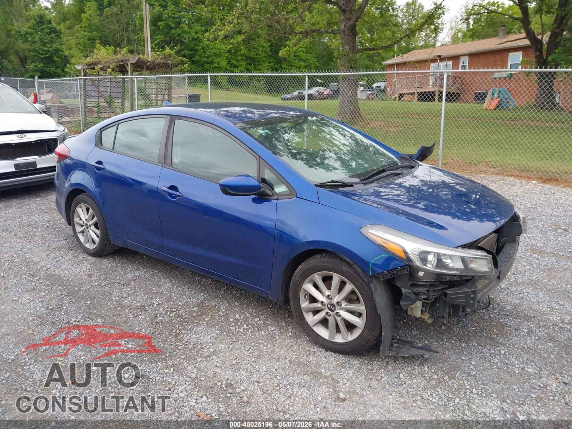 KIA FORTE 2017 - 3KPFL4A70HE034320