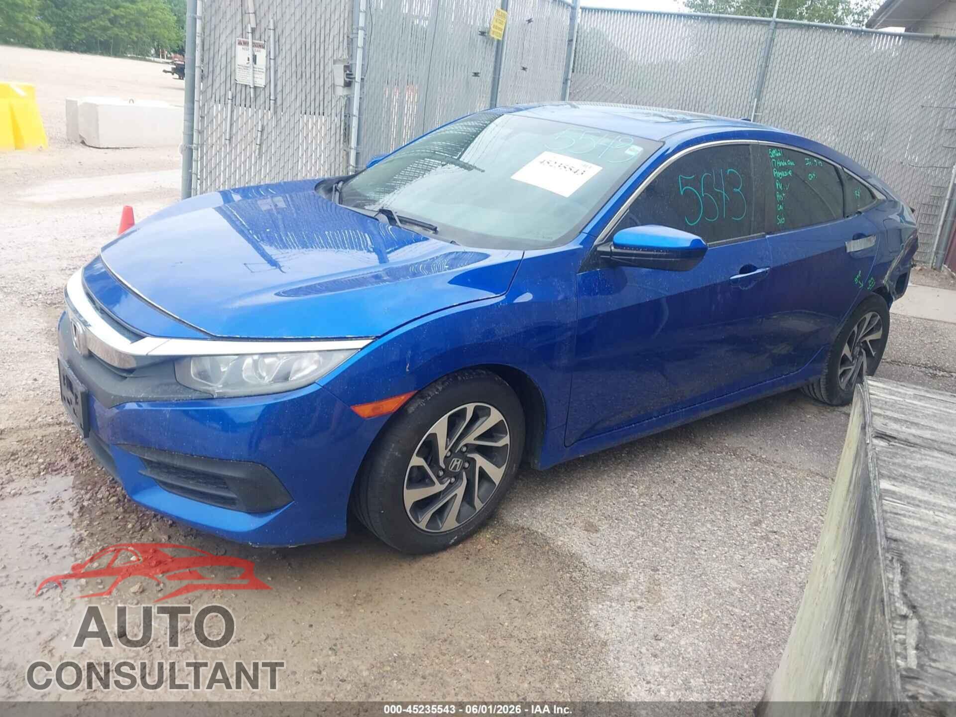 HONDA CIVIC 2017 - 19XFC2F70HE064883
