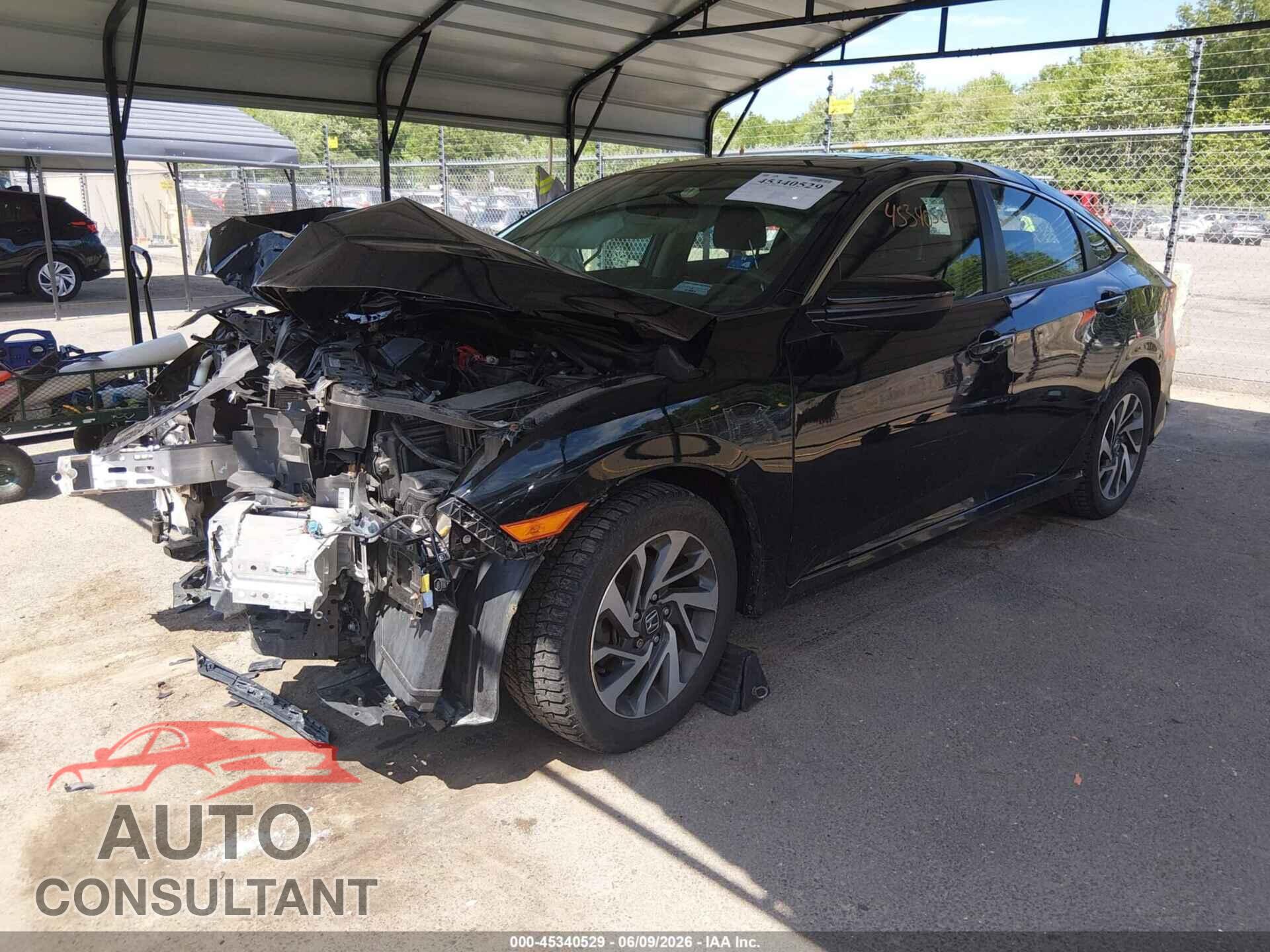 HONDA CIVIC 2017 - 19XFC2F75HE202577