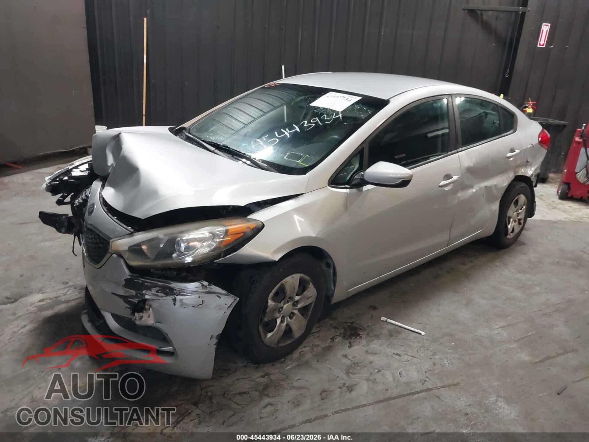 KIA FORTE 2016 - KNAFK4A67G5613628