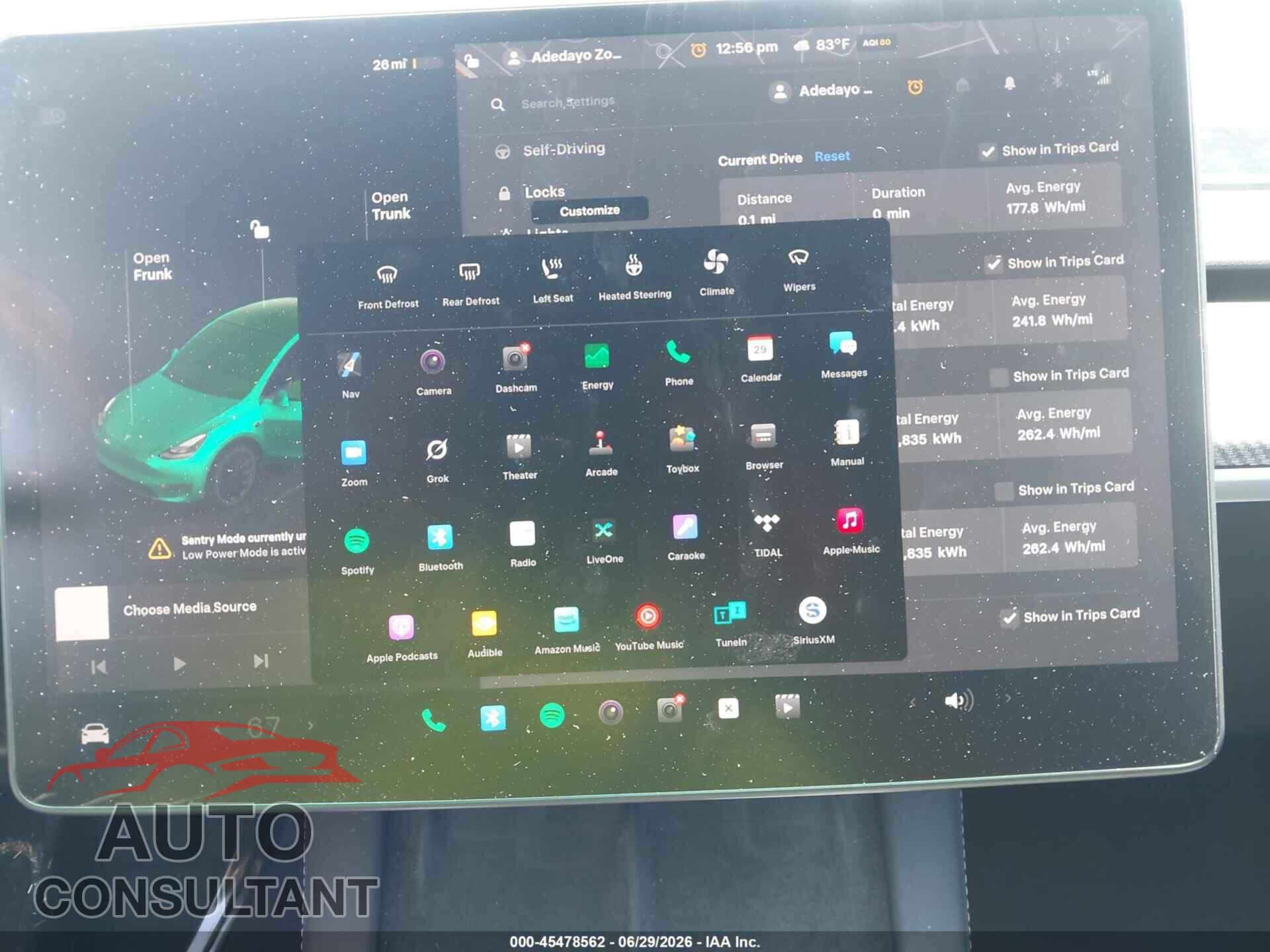 TESLA MODEL Y 2024 - 7SAYGDEE0RA214902