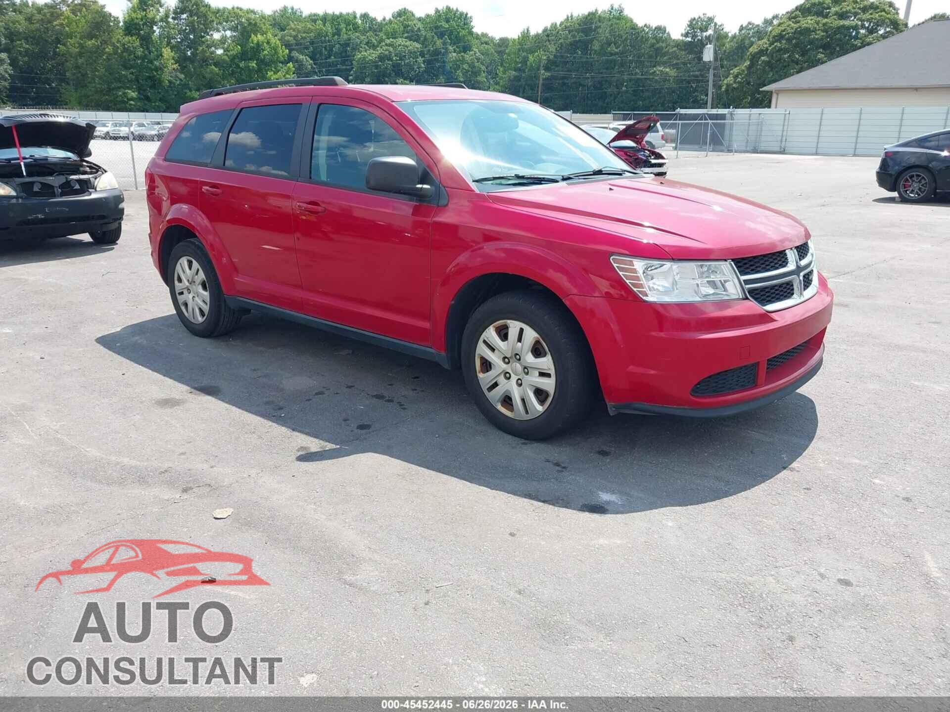 DODGE JOURNEY 2016 - 3C4PDCAB3GT111692