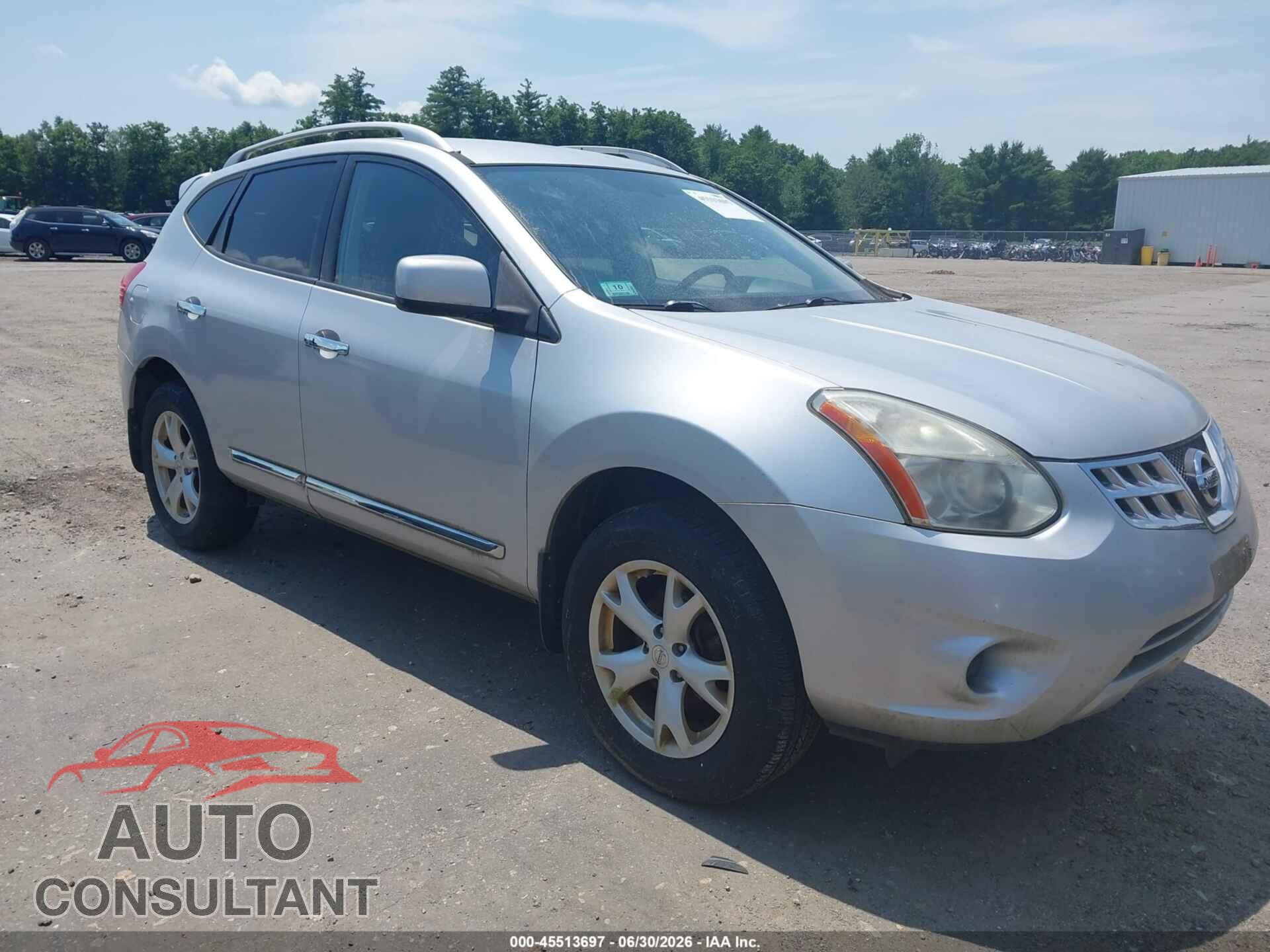 NISSAN ROGUE 2011 - JN8AS5MV0BW668564