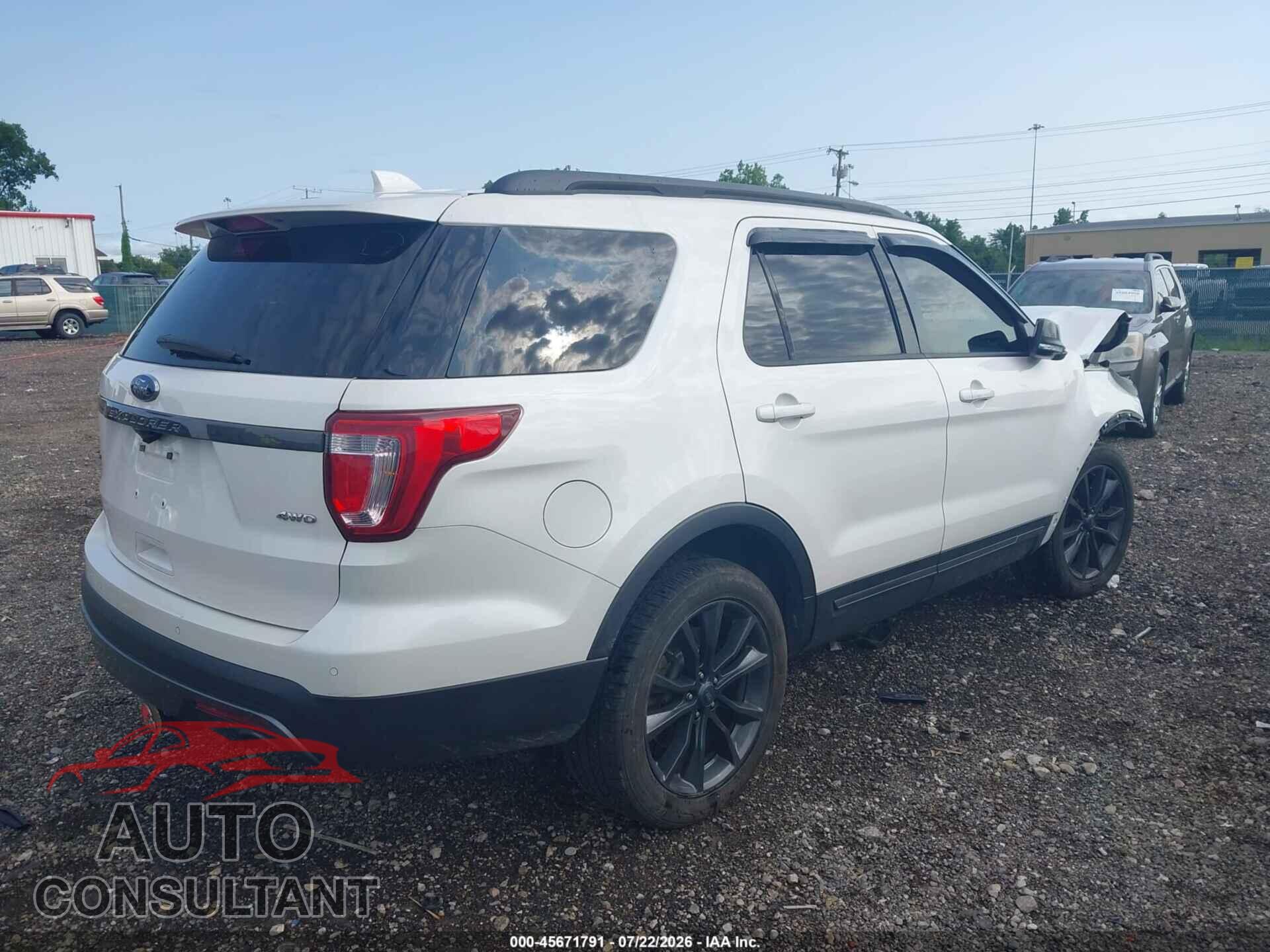 FORD EXPLORER 2017 - 1FM5K8D80HGB84241