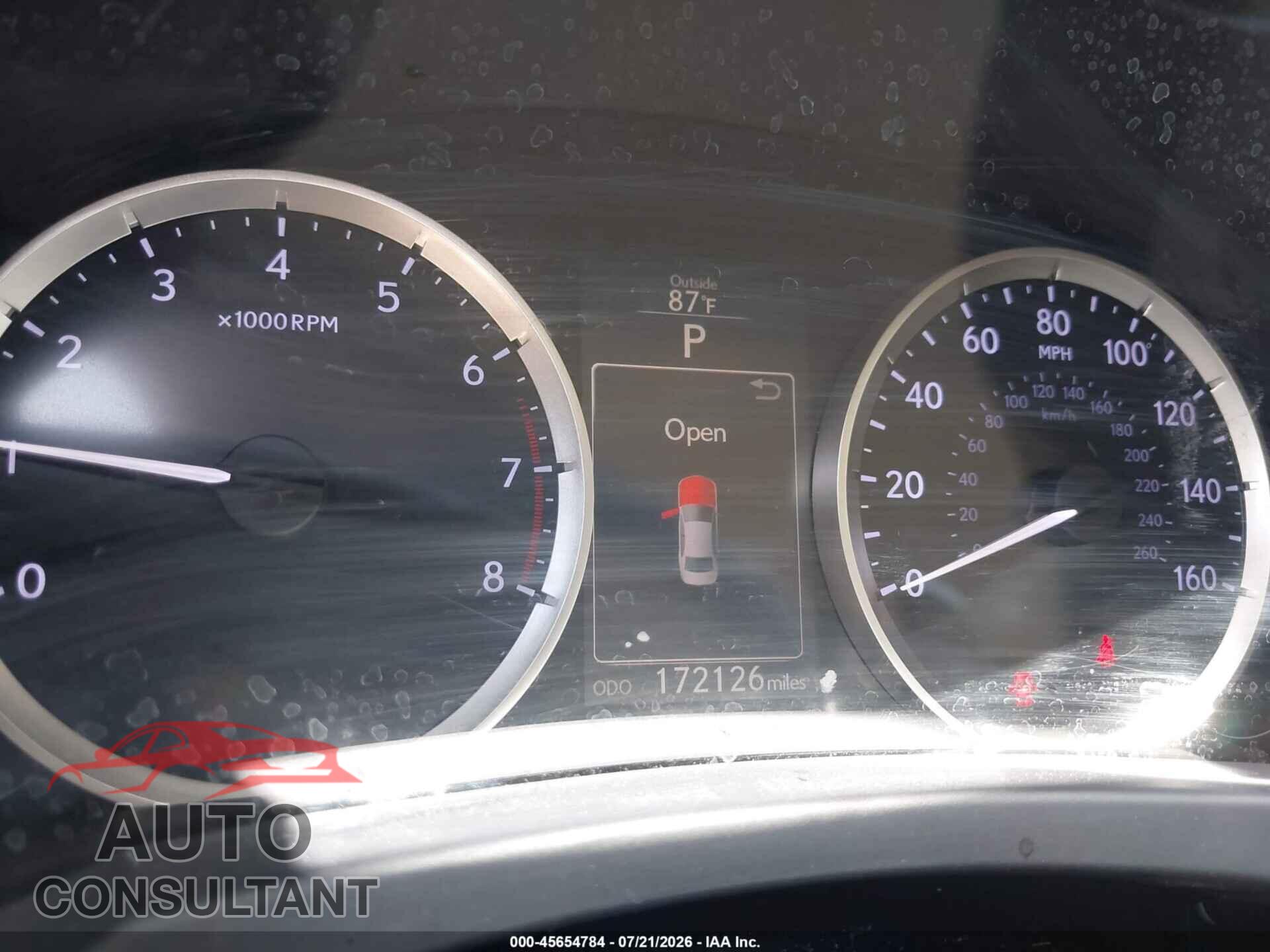 LEXUS IS 250 2015 - JTHBF1D25F5052677